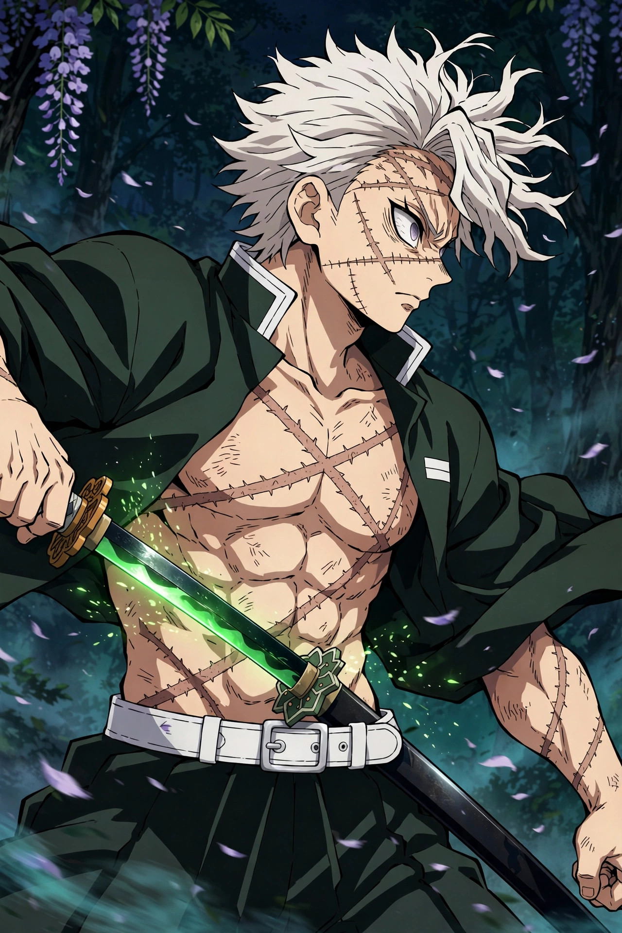 Sanemi Nichirin Sword PFP