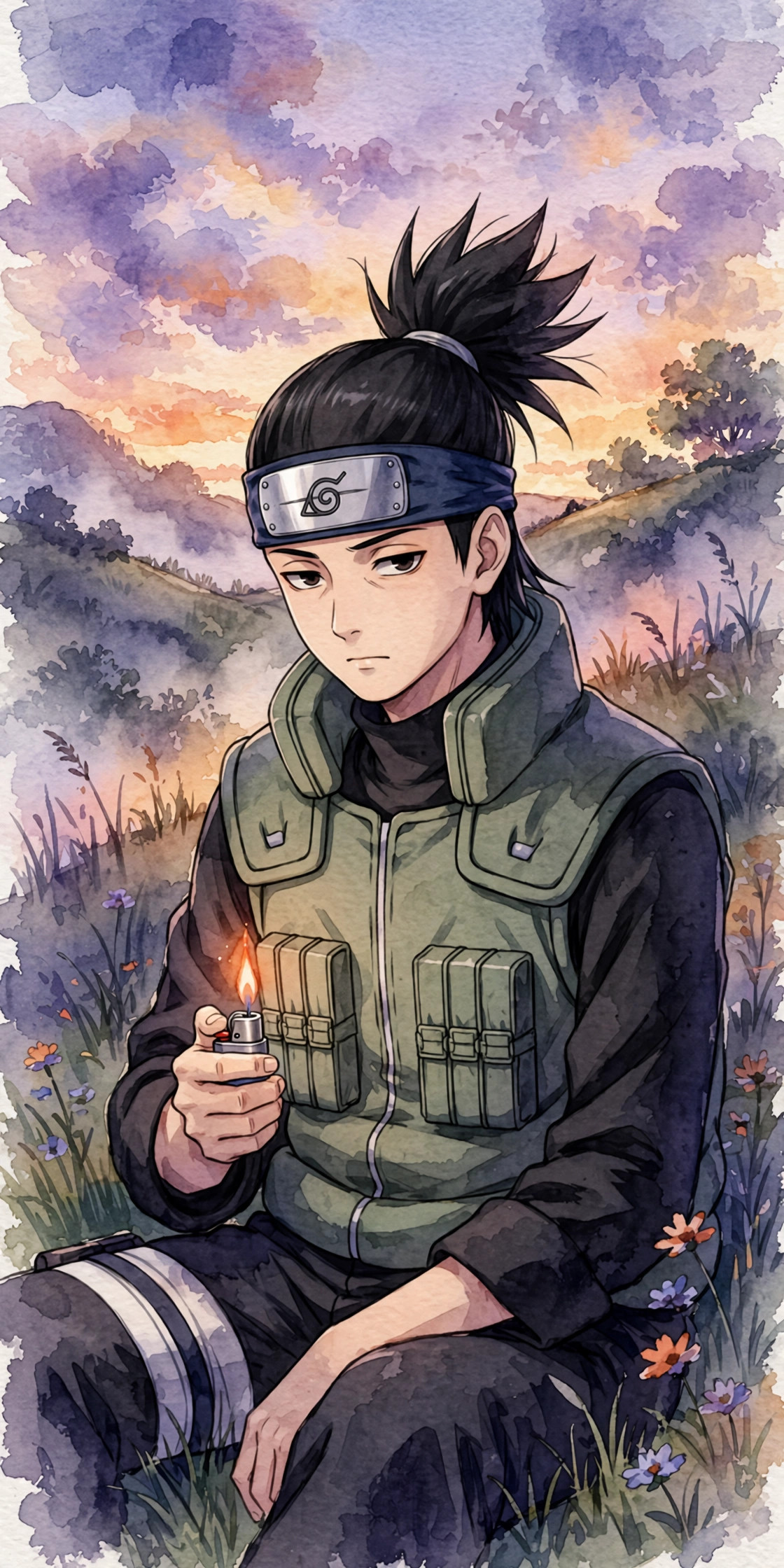 Shikamaru PFP Asuma