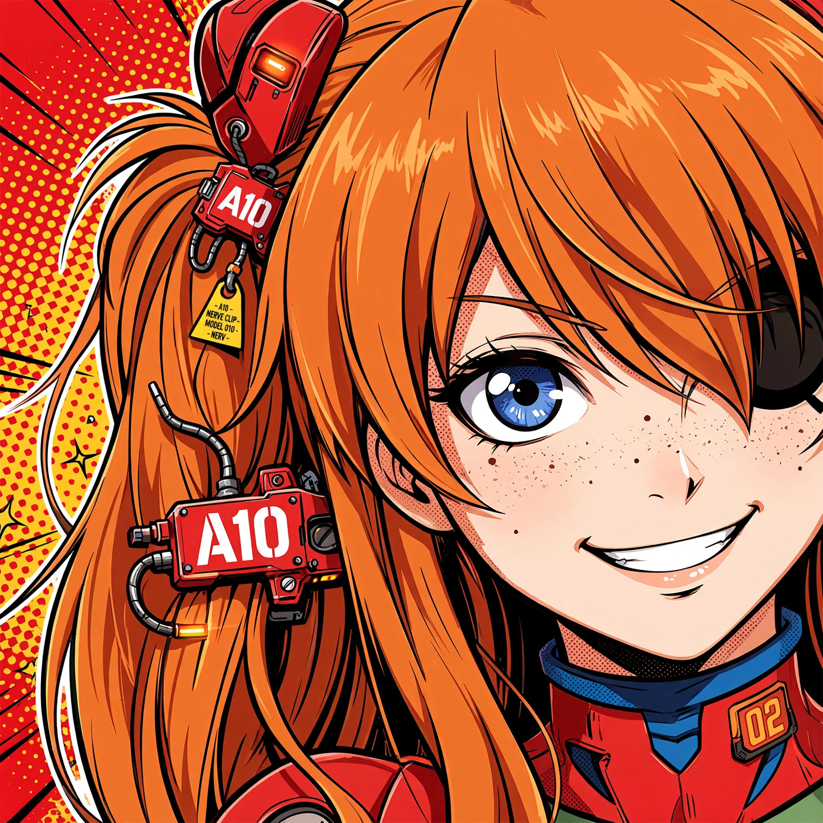 Asuka PFP Red A10 Clips