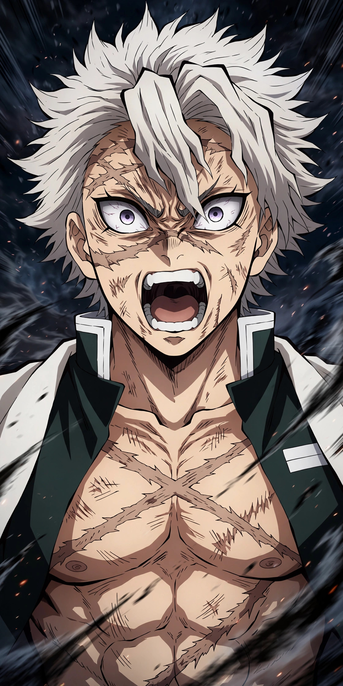 Sanemi Angry PFP