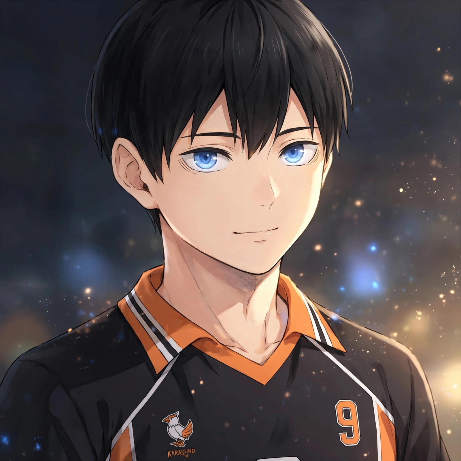 Kageyama PFP Blue Eyes