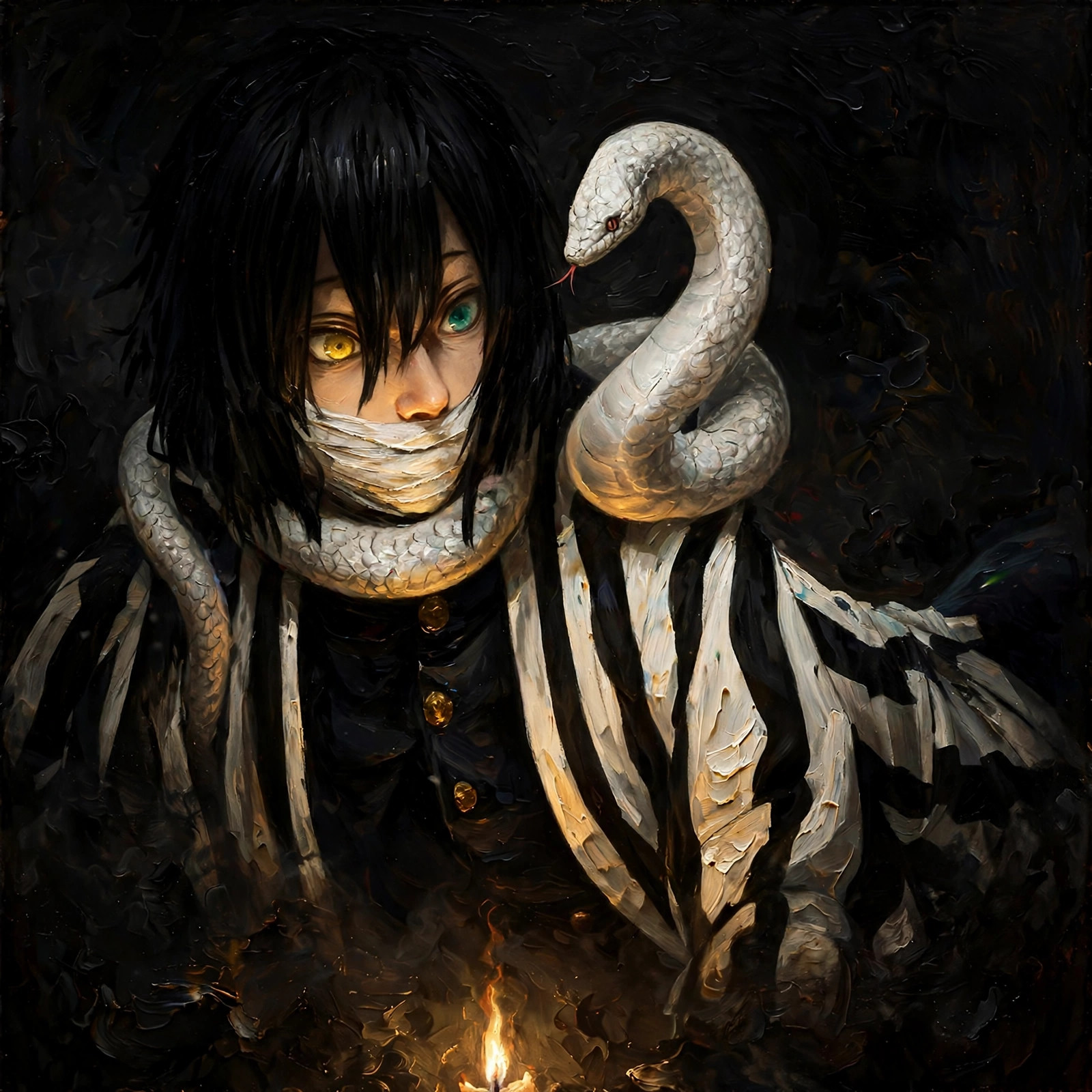 Obanai PFP Dark