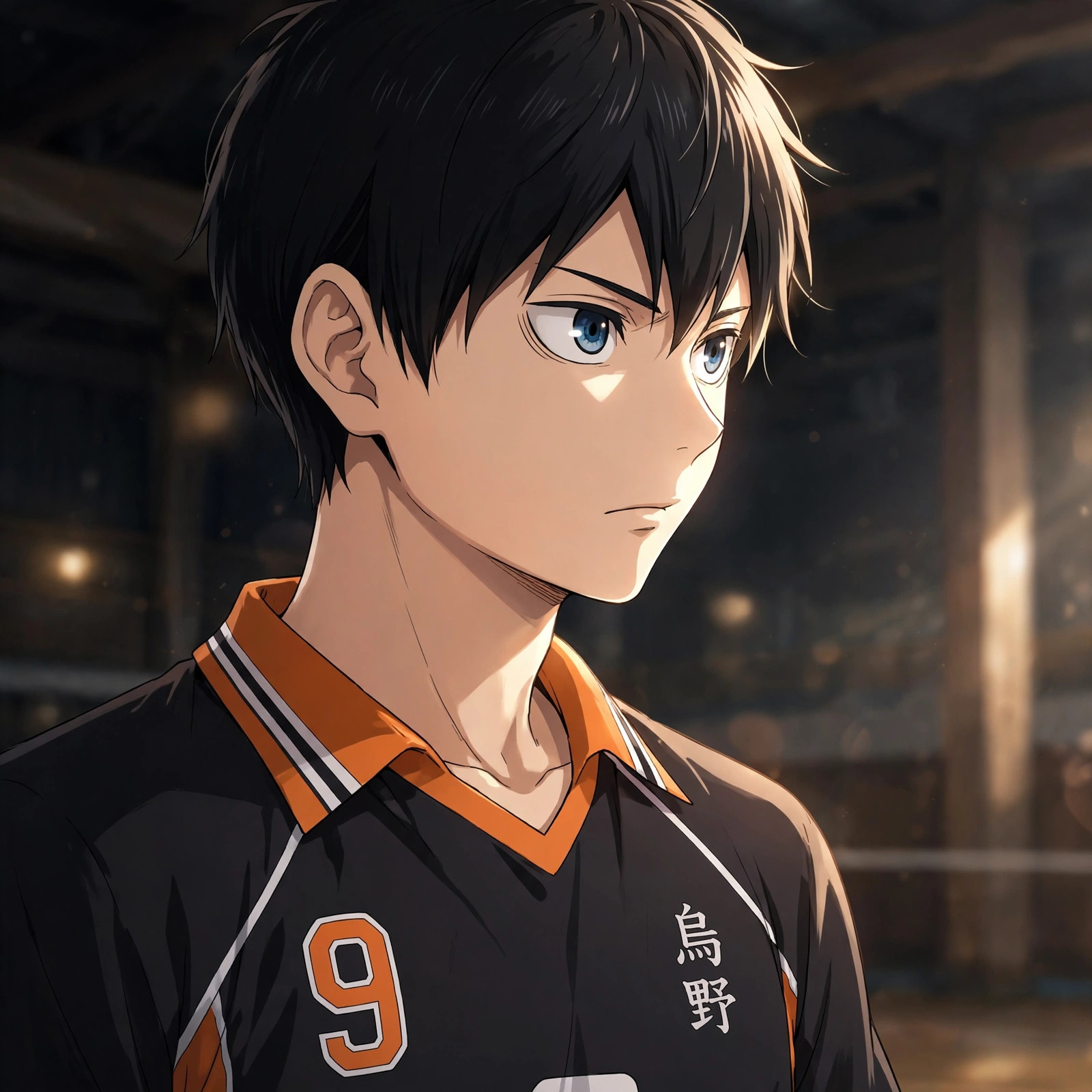 Kageyama PFP Blue Eyes