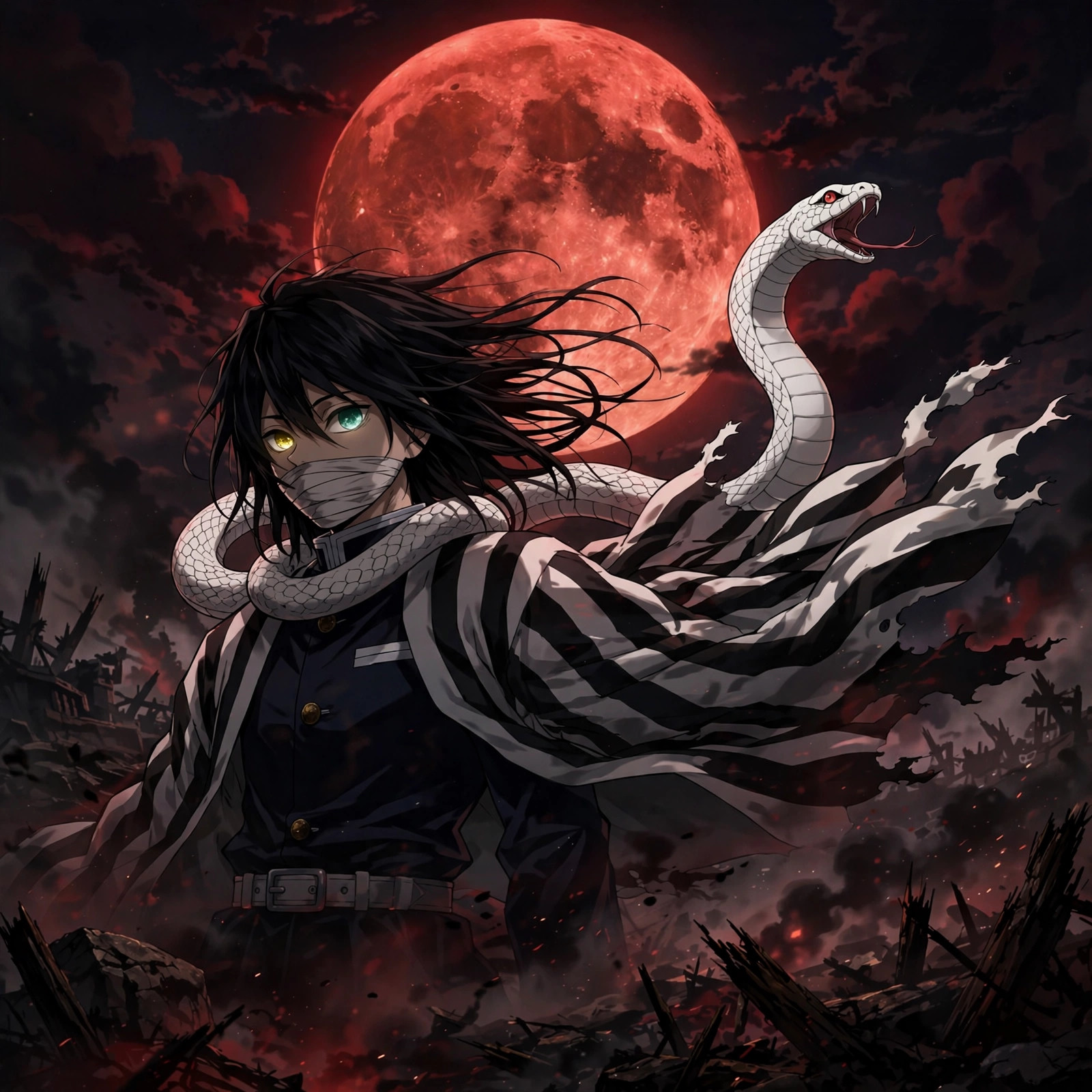 Obanai PFP Dark