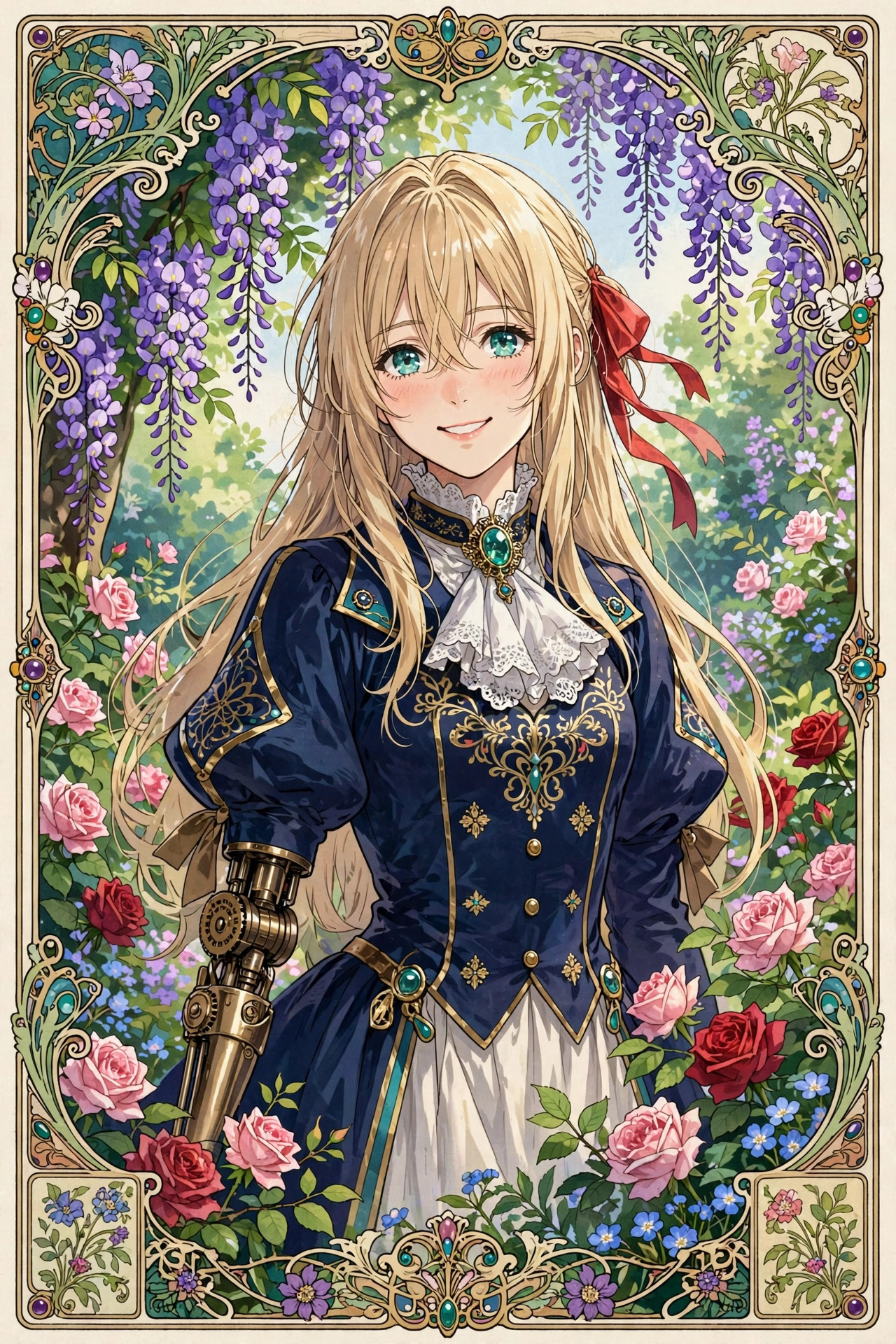 Violet Evergarden PFP Garden