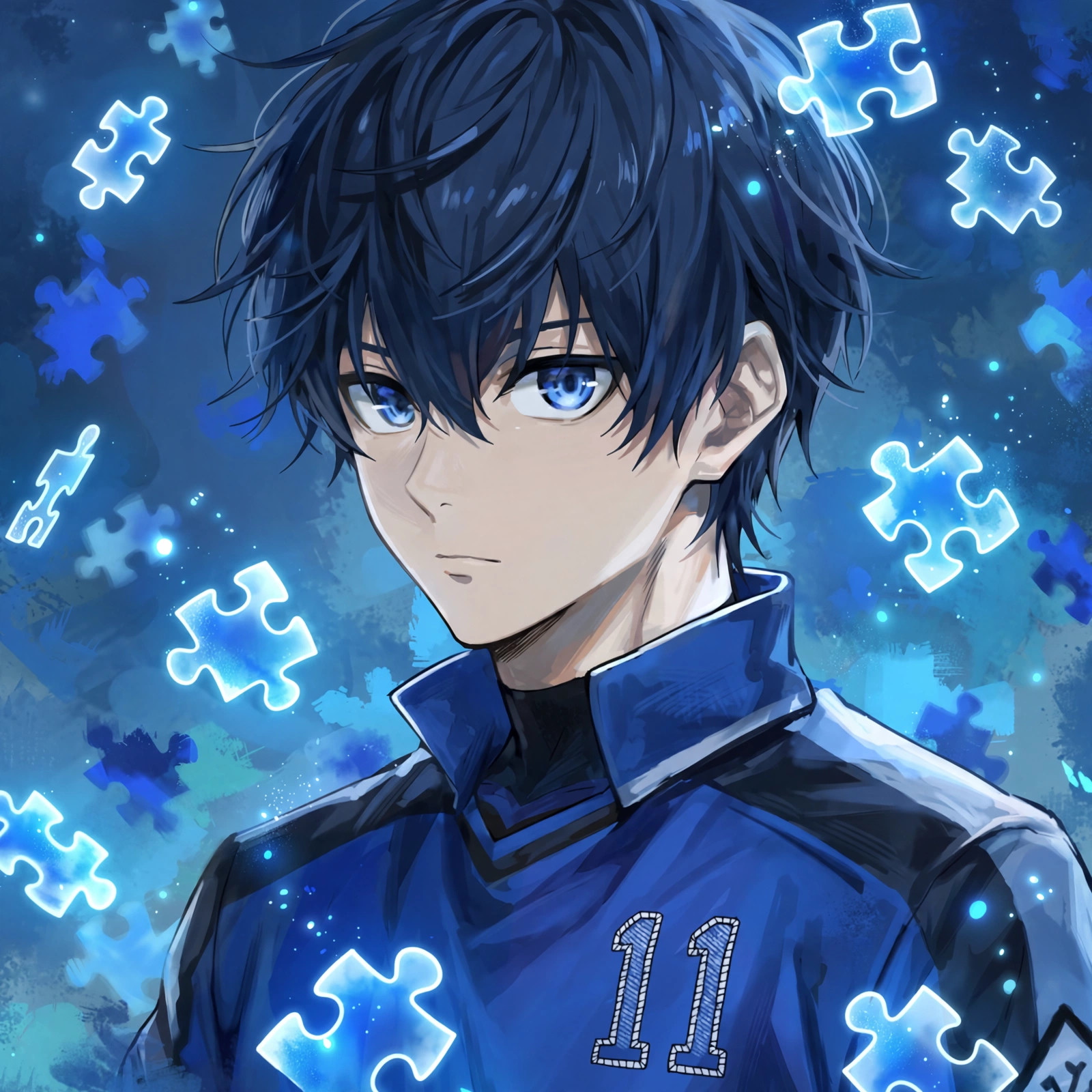 Isagi PFP Puzzle Piece