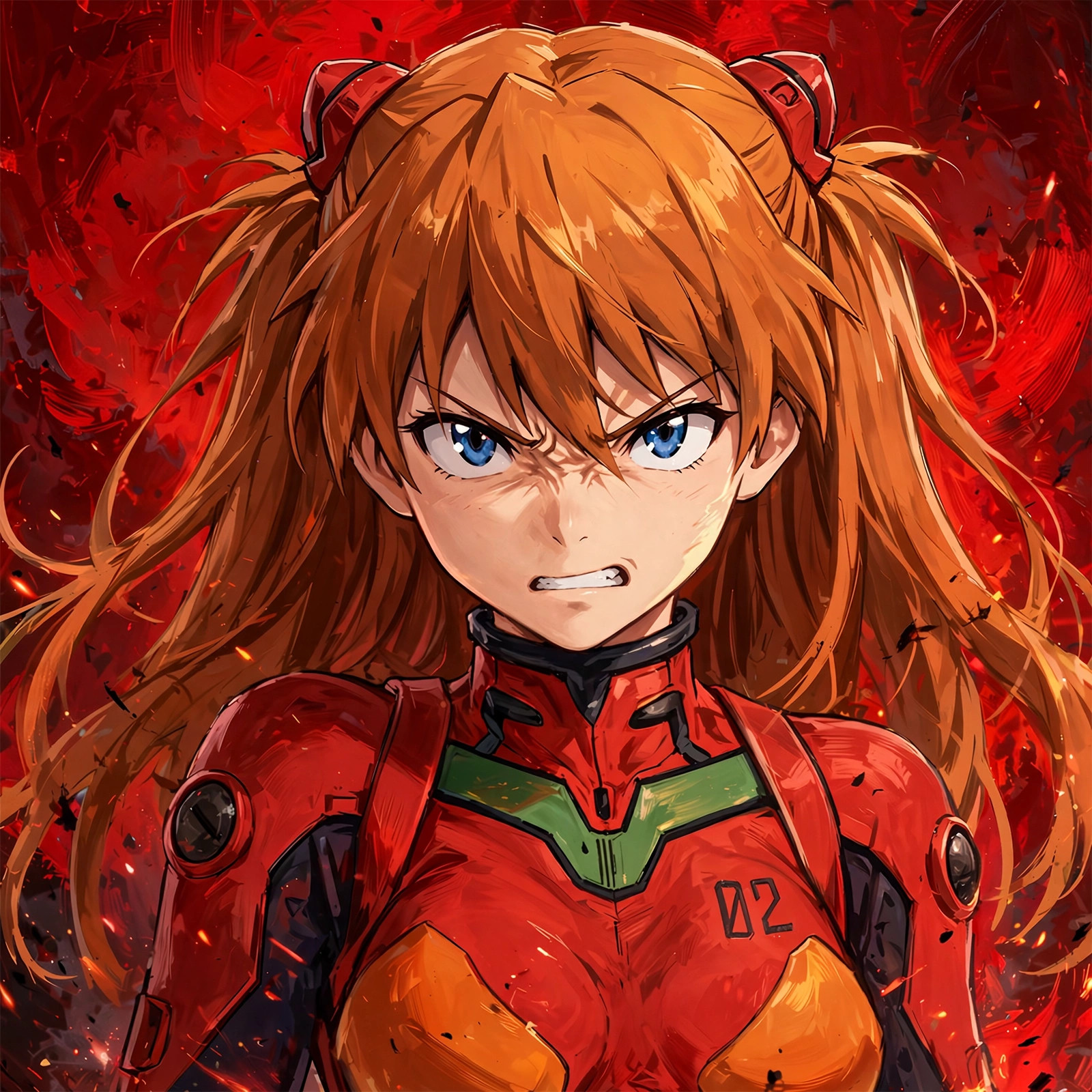 Asuka Angry PFP