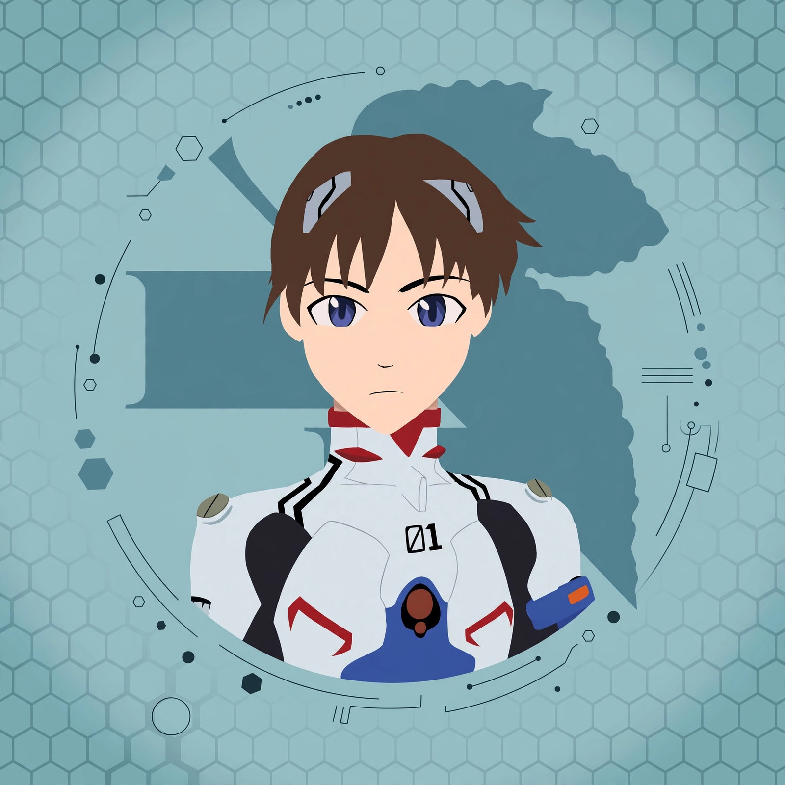 Shinji PFP Nerv