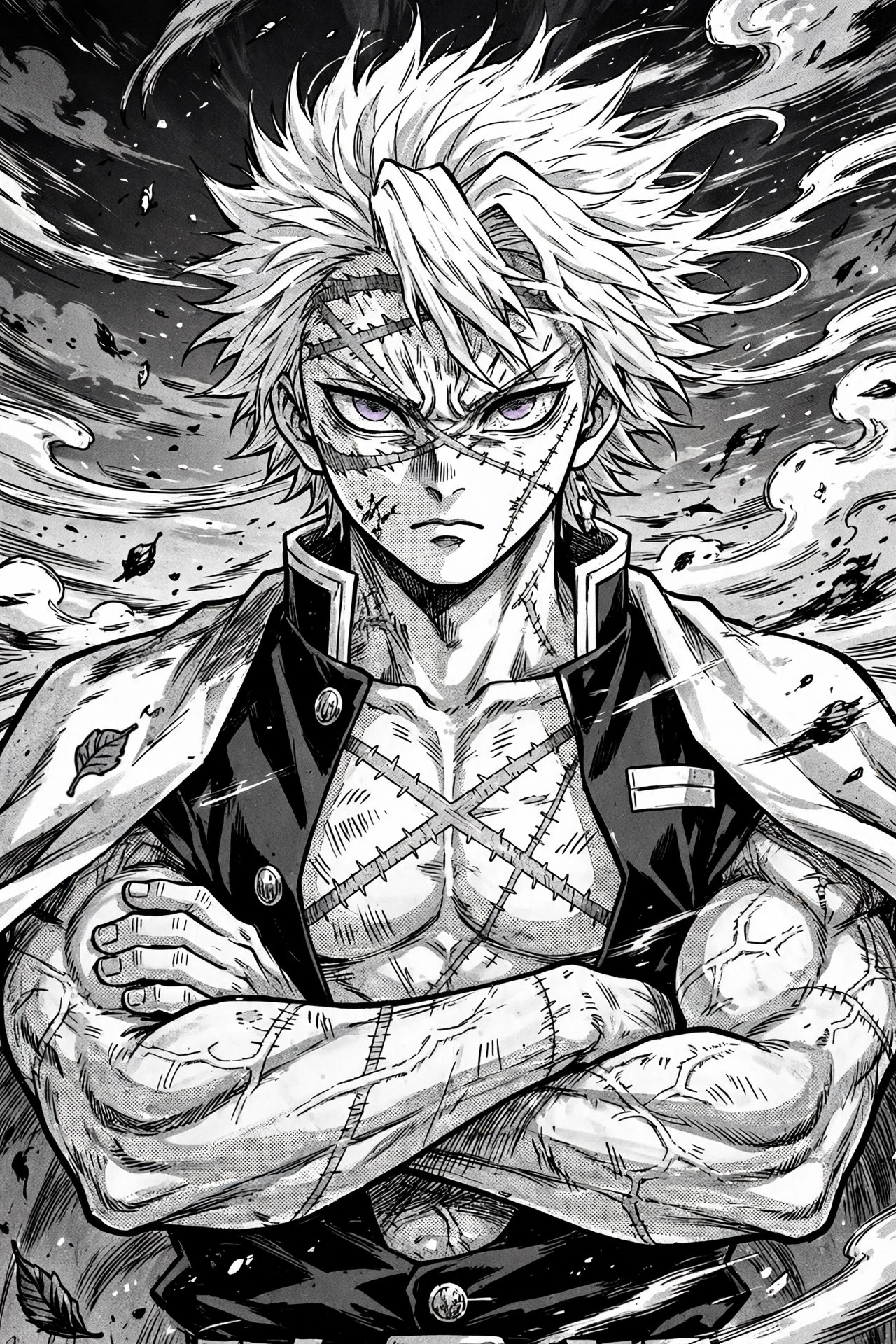 Sanemi PFP Manga