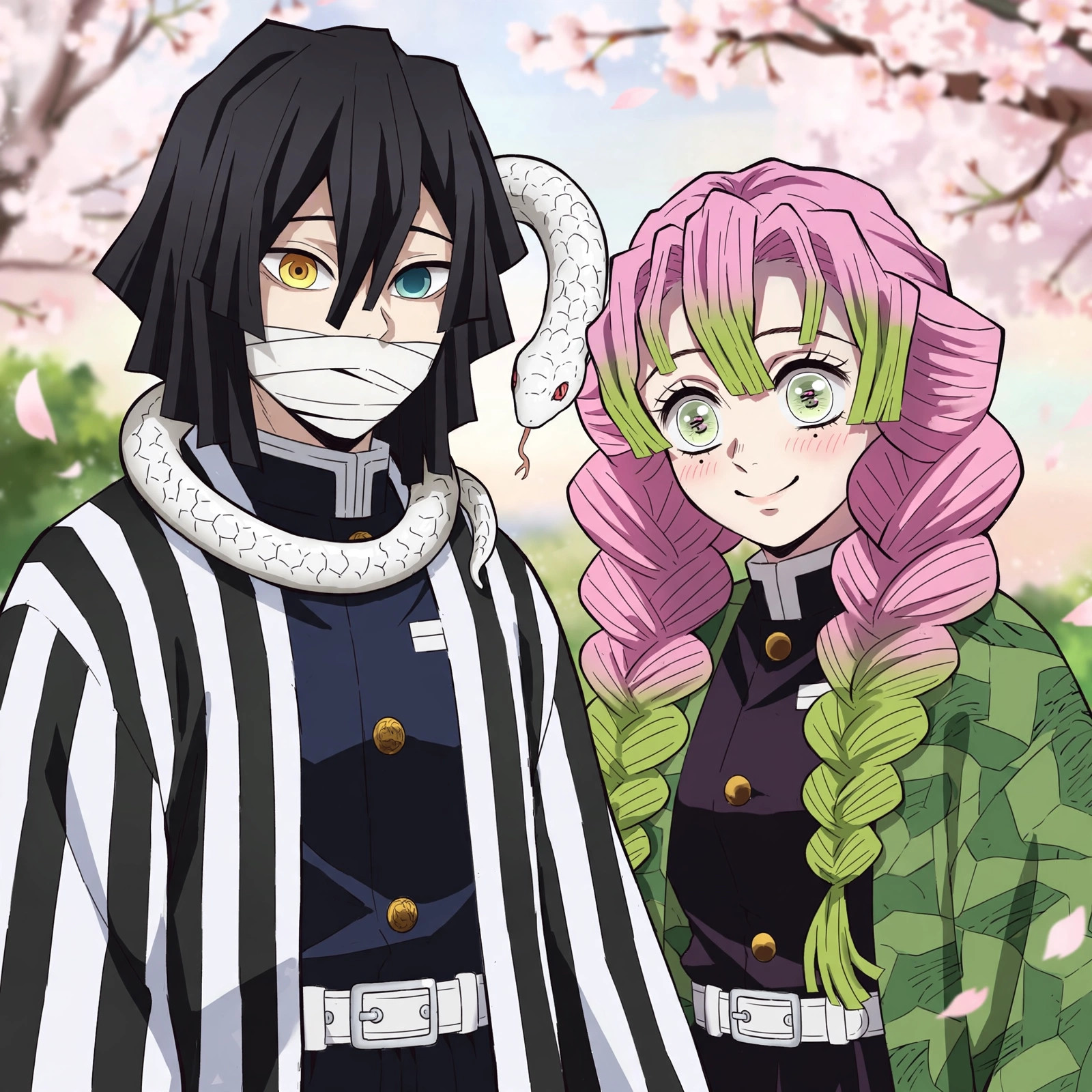 Obanai and Mitsuri Matching PFP