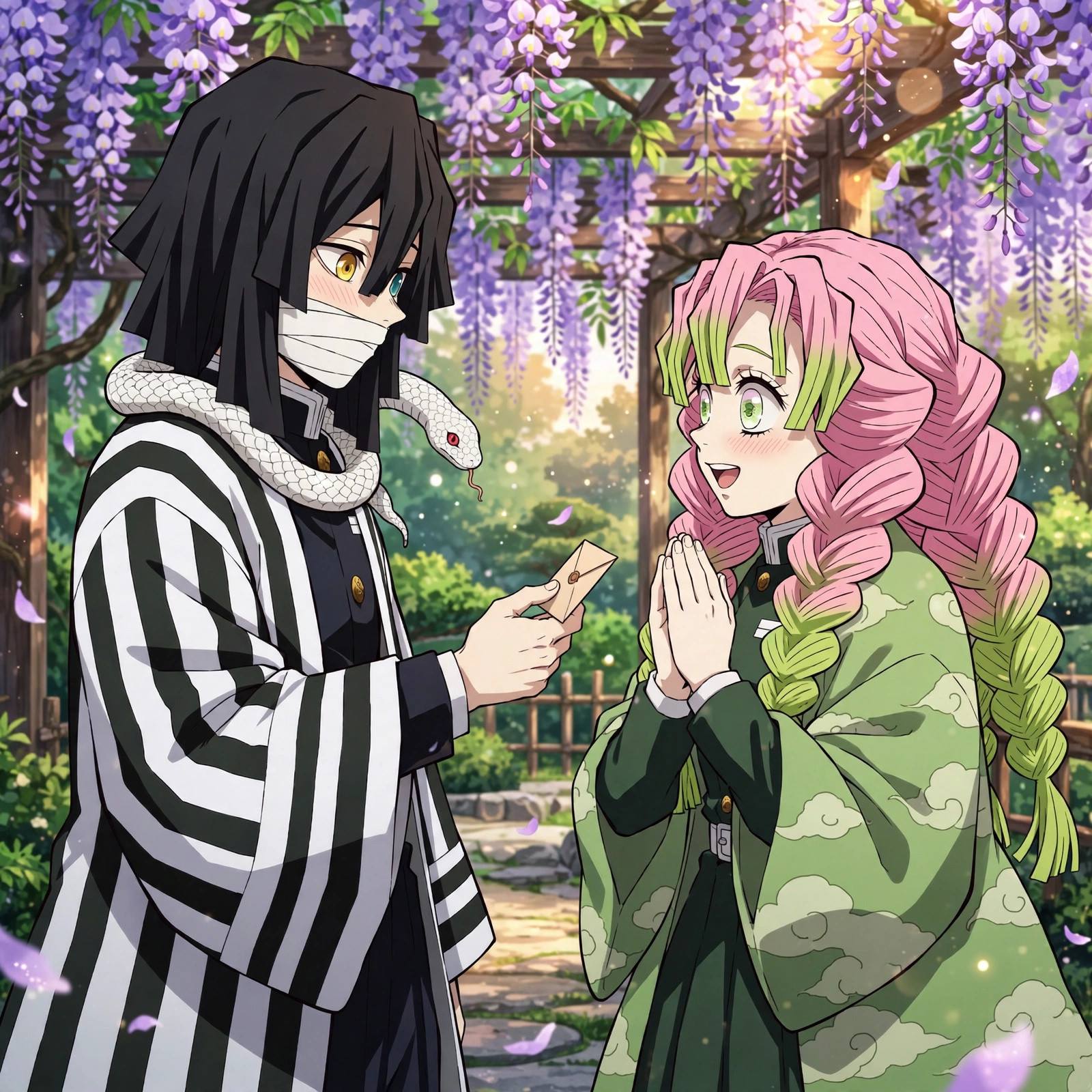 Obanai and Mitsuri Matching PFP