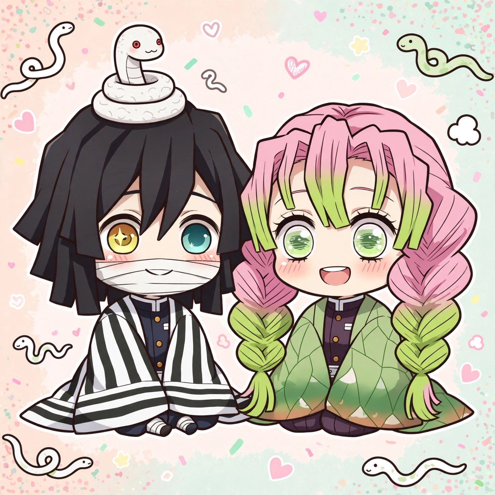 Obanai and Mitsuri Matching PFP