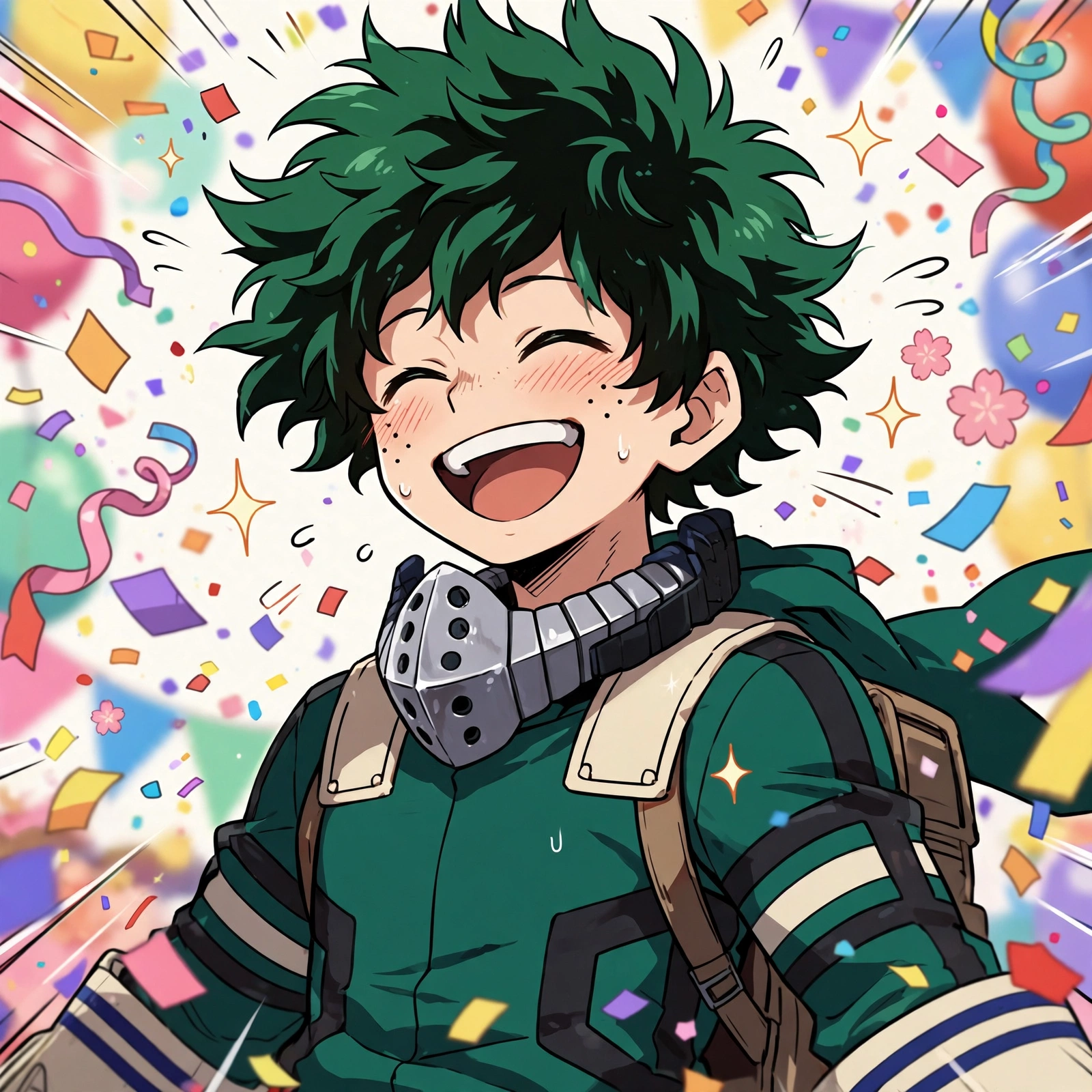 Deku PFP Smile