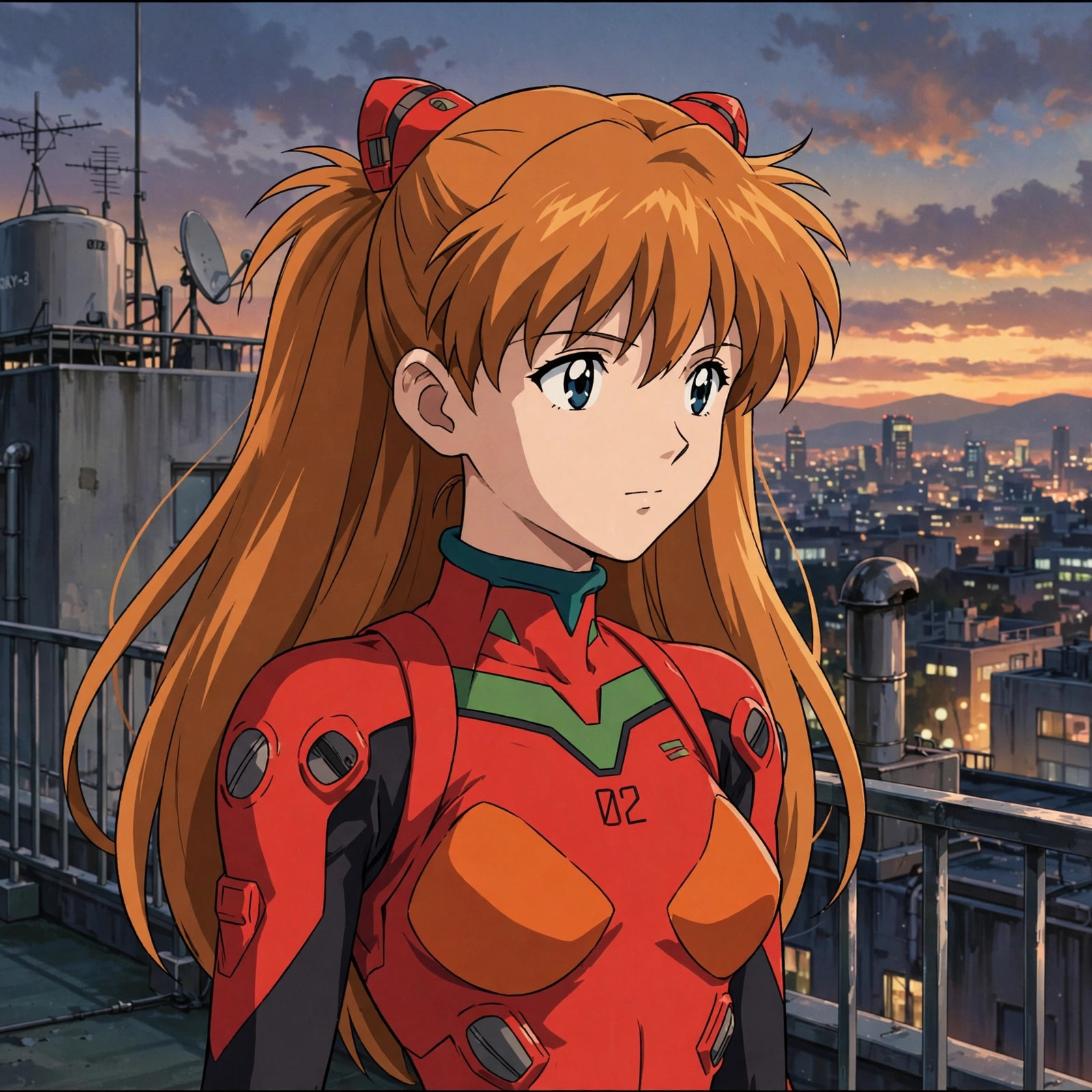 Asuka PFP 90s Retro