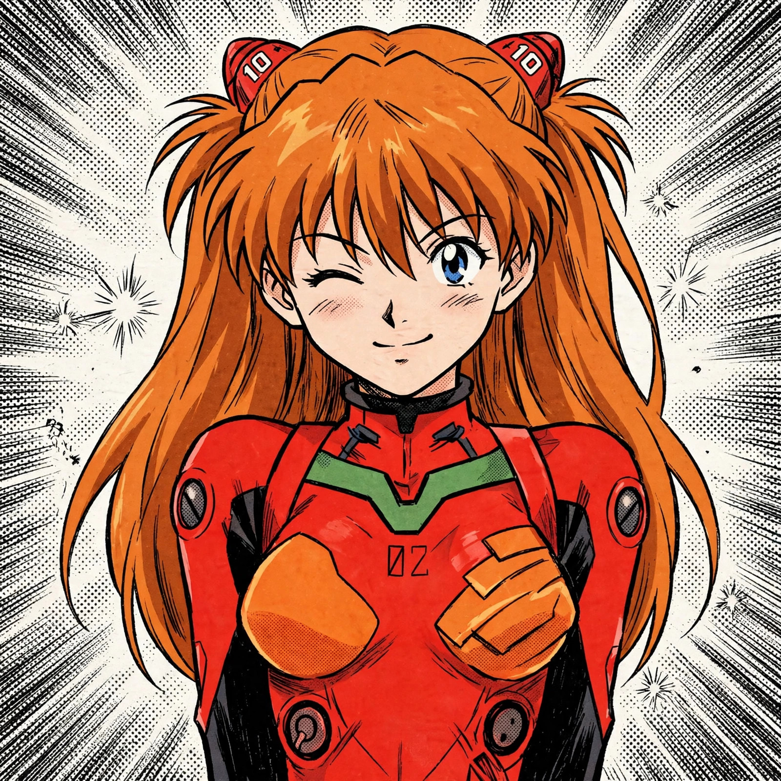 Asuka PFP 90s Retro