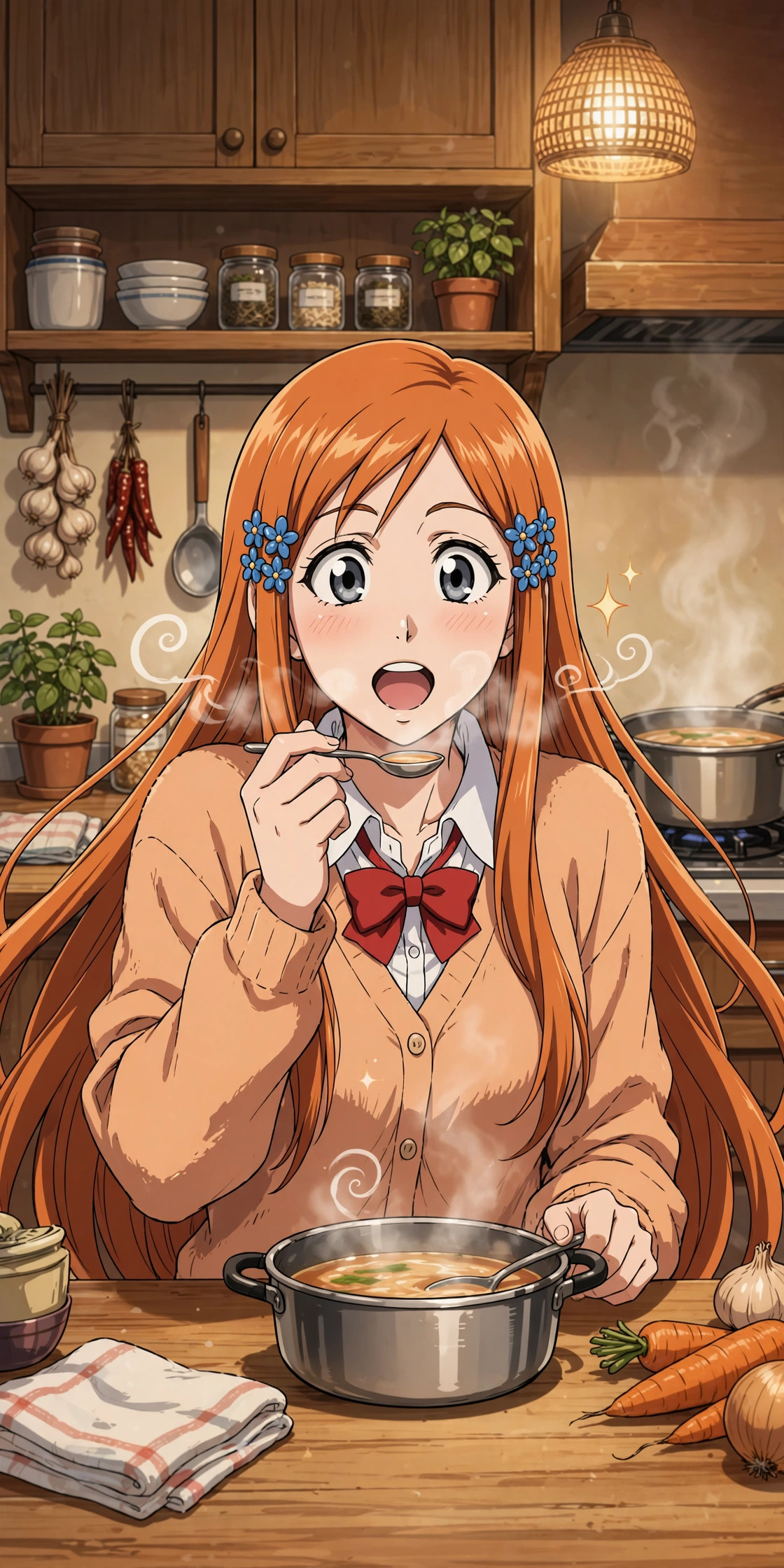 Orihime PFP Cooking