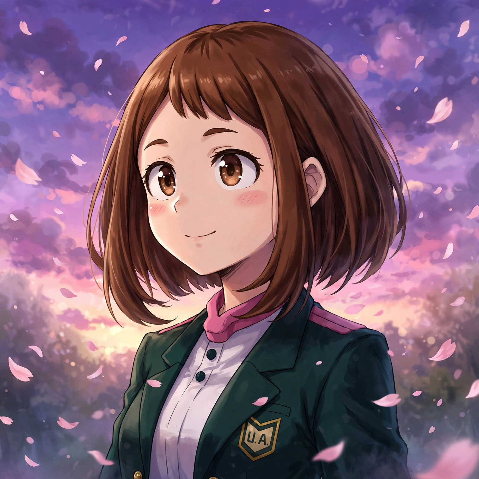 Beautiful Uraraka PFP