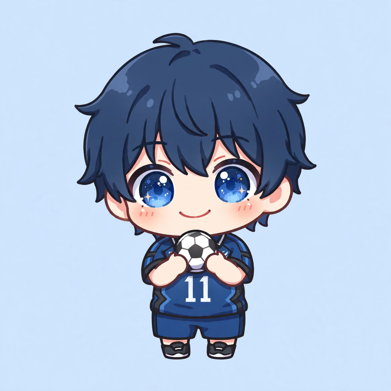 Isagi PFP Chibi