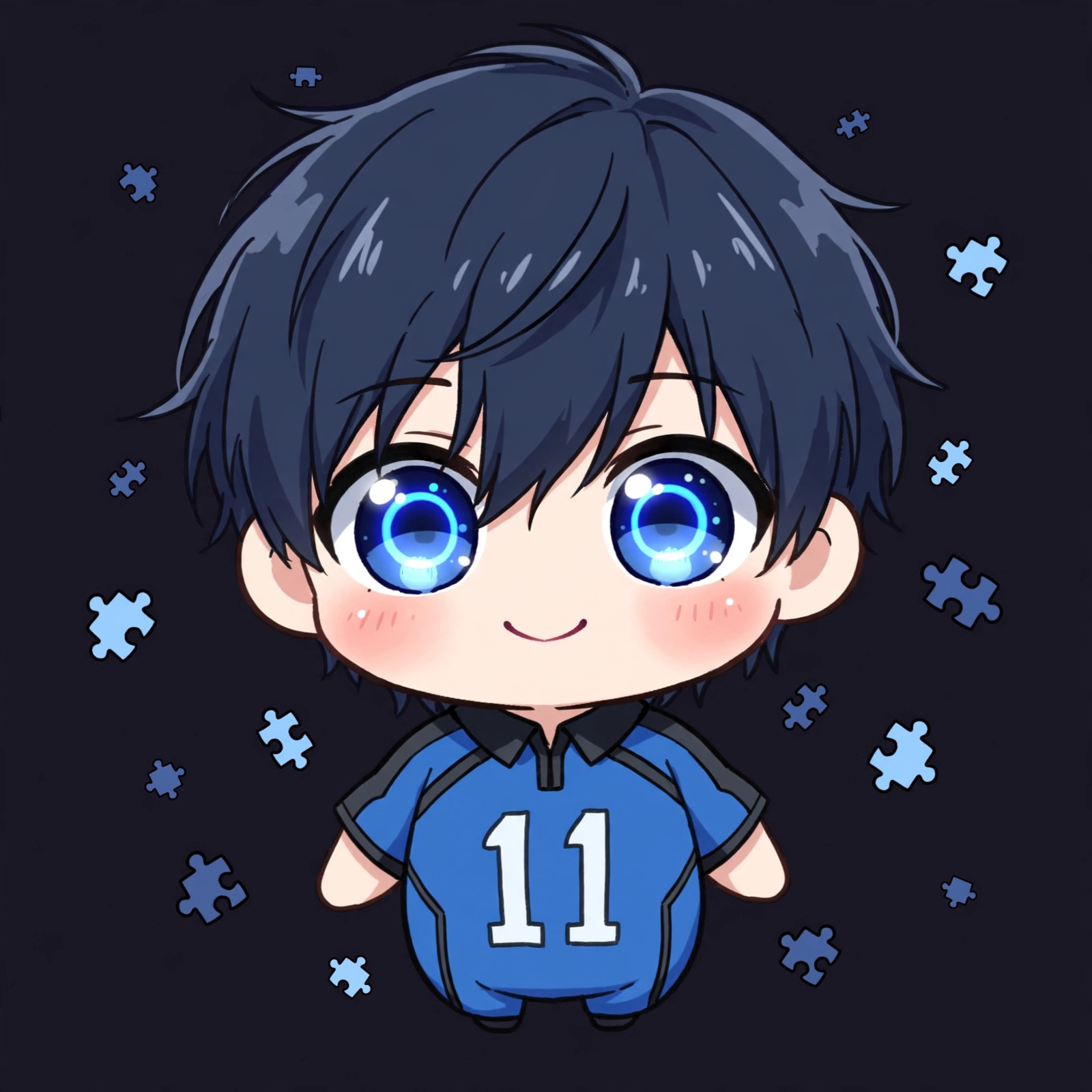 Isagi PFP Chibi
