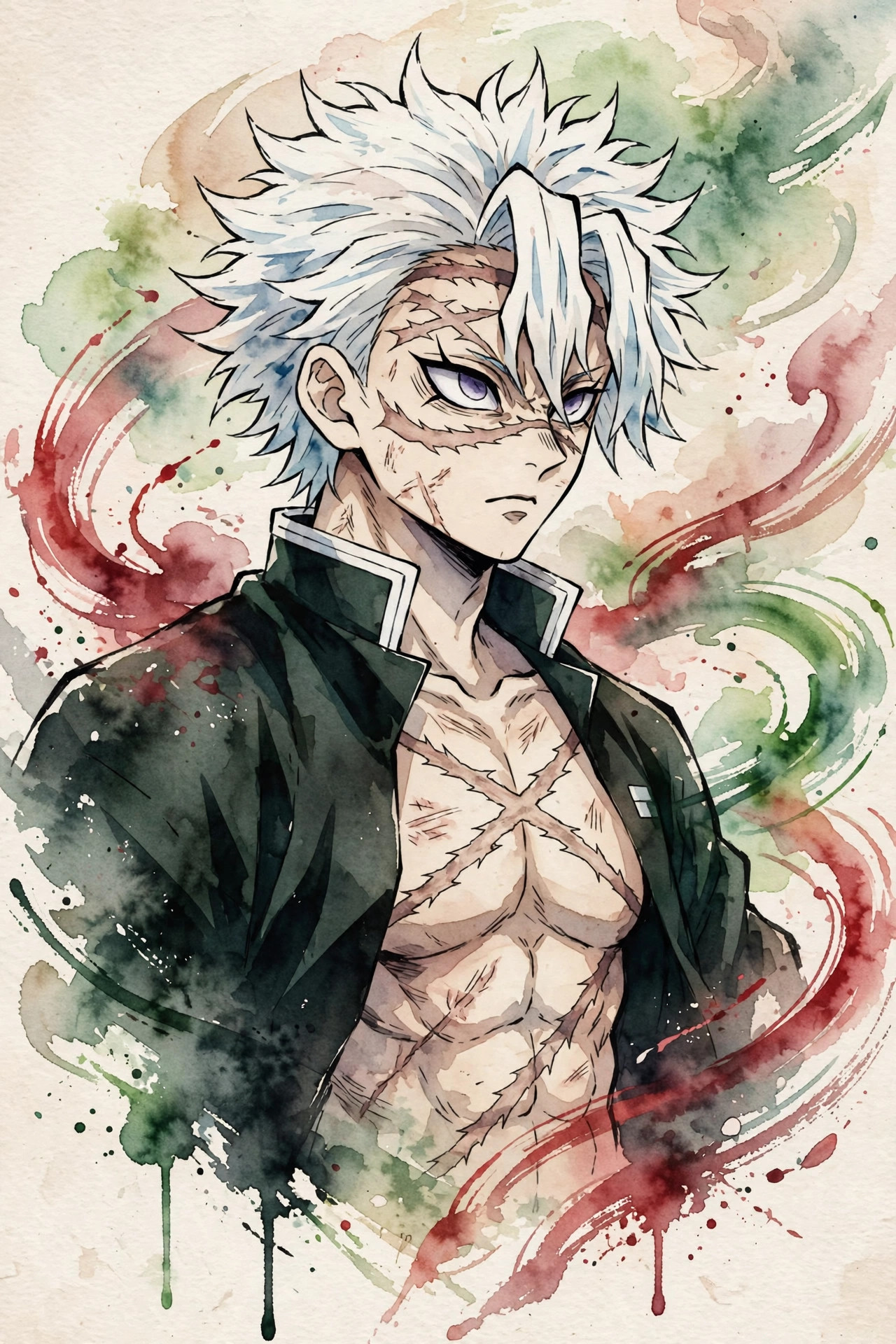 Sanemi Marechi Blood PFP