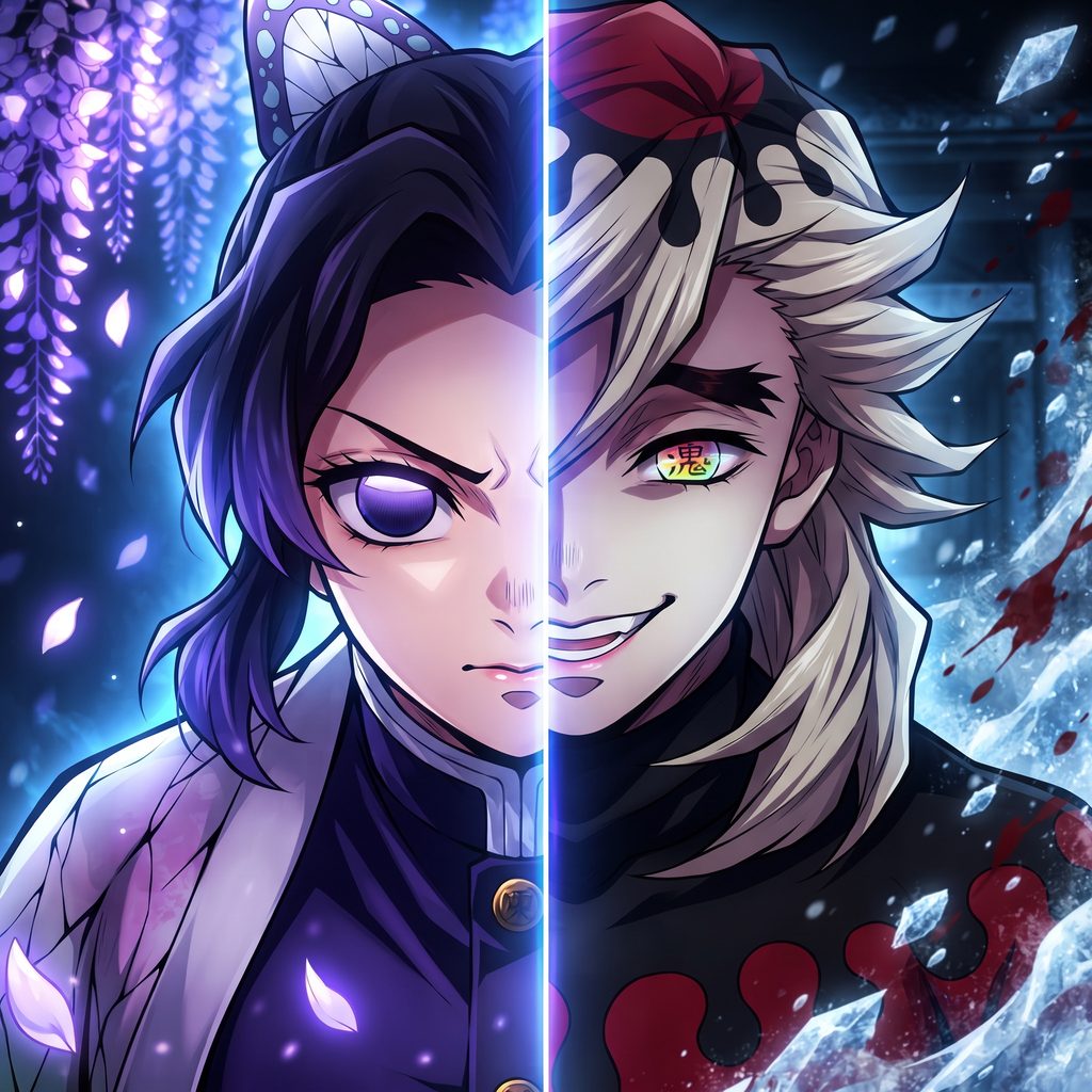 Shinobu VS Doma PFP