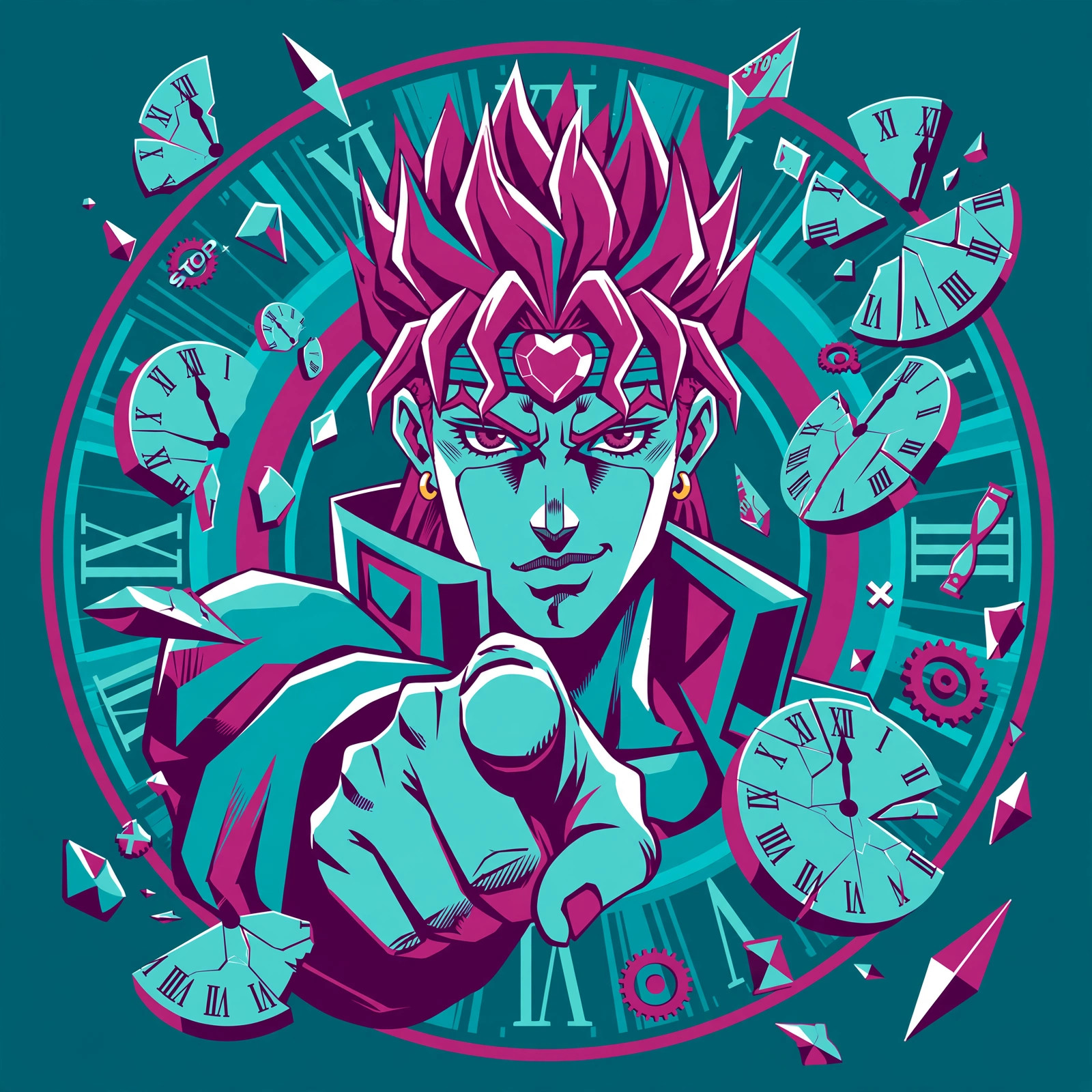 Dio Time Stop PFP