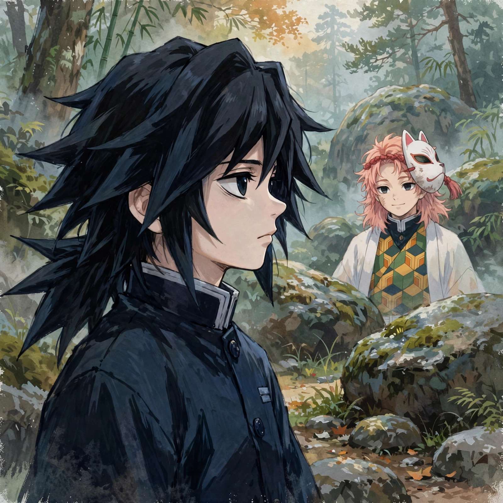Giyu and Sabito PFP