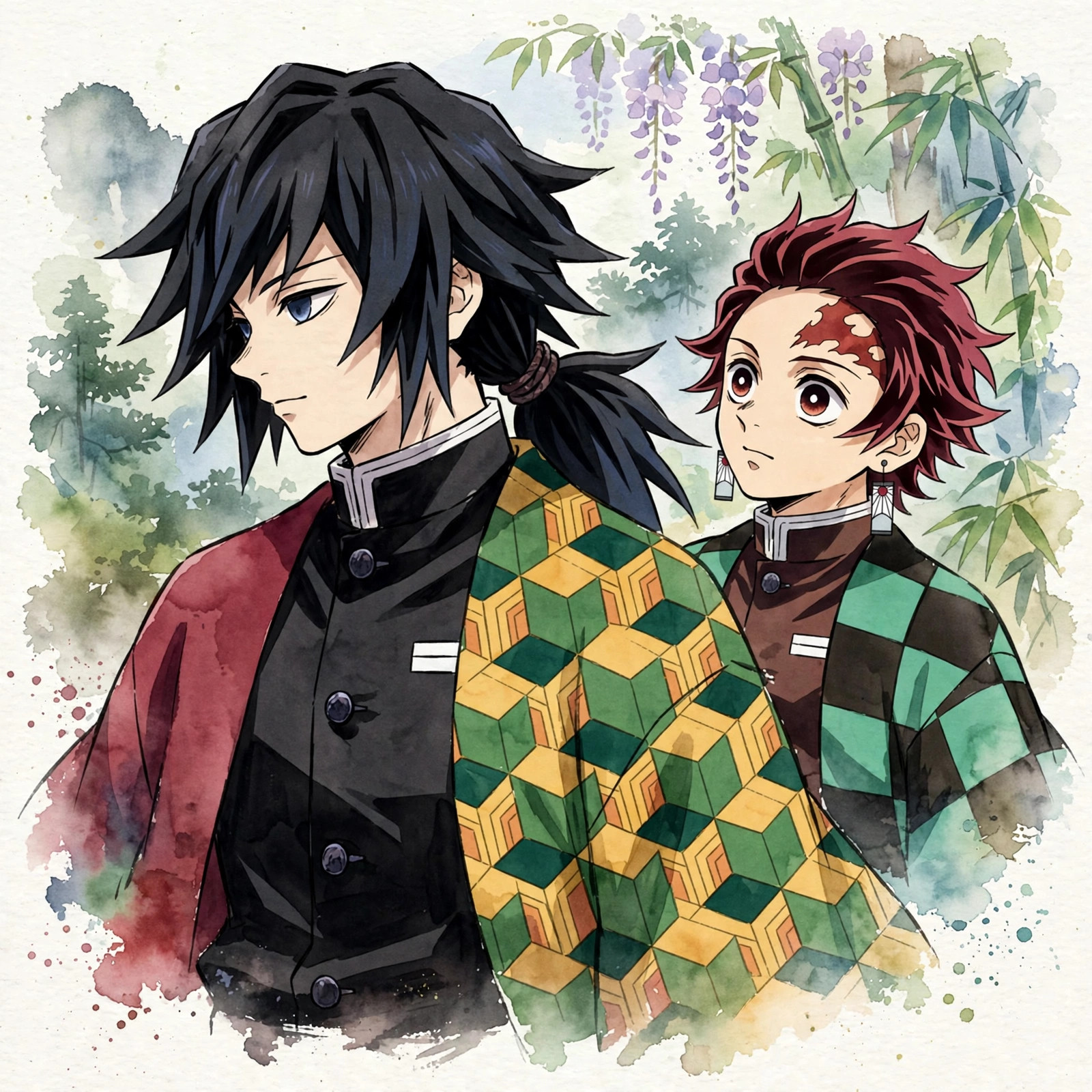 Giyu and Tanjiro PFP