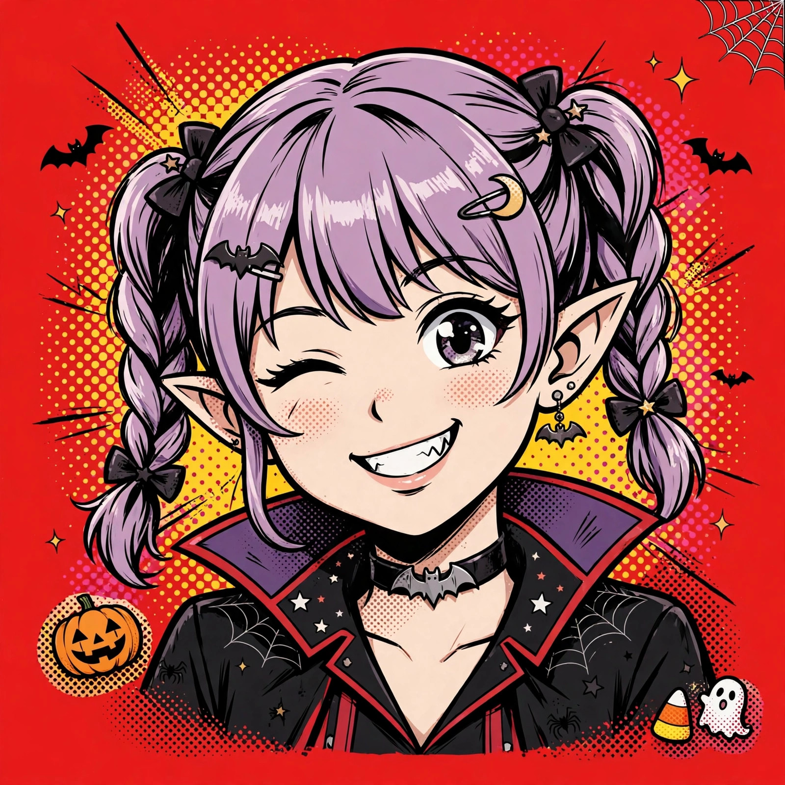 Vampire Halloween PFP