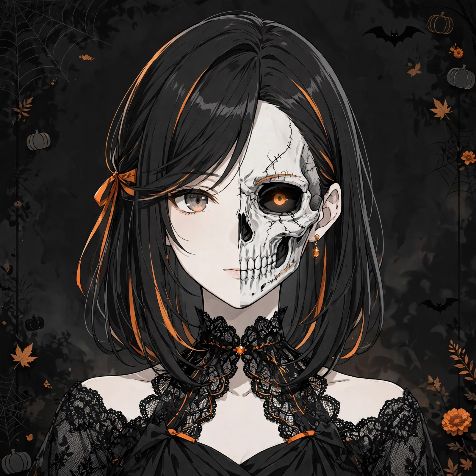 Skeleton Halloween PFP