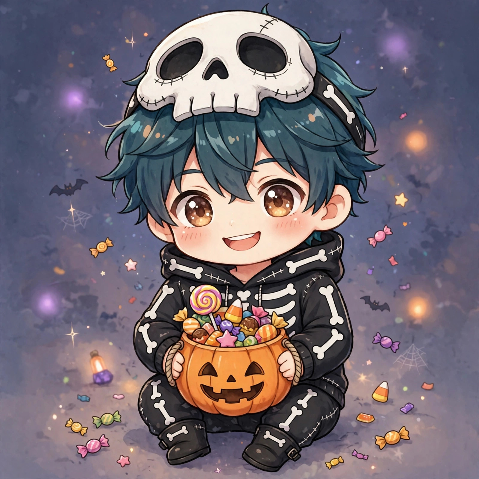 Skeleton Halloween PFP
