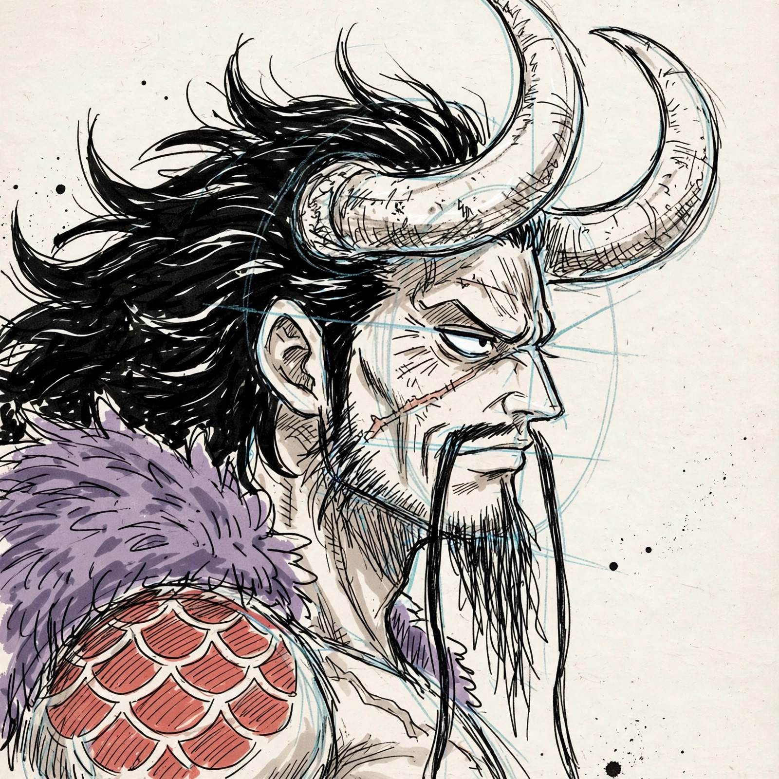 Manga Style Kaido PFP