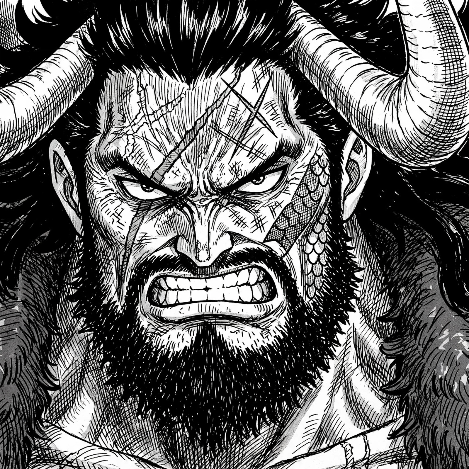 Scarred Kaido Close-Up PFP