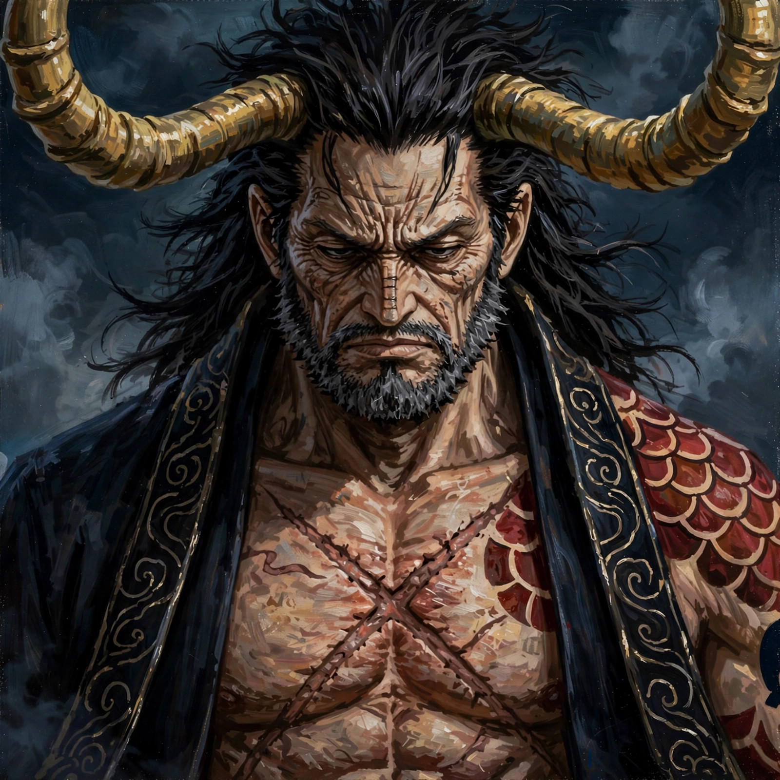 Scarred Kaido Close-Up PFP