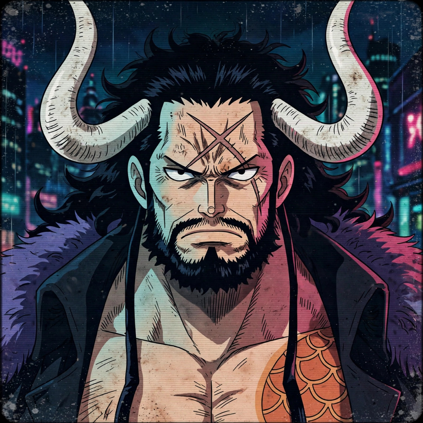 Kaido PFP Retro 90s Style
