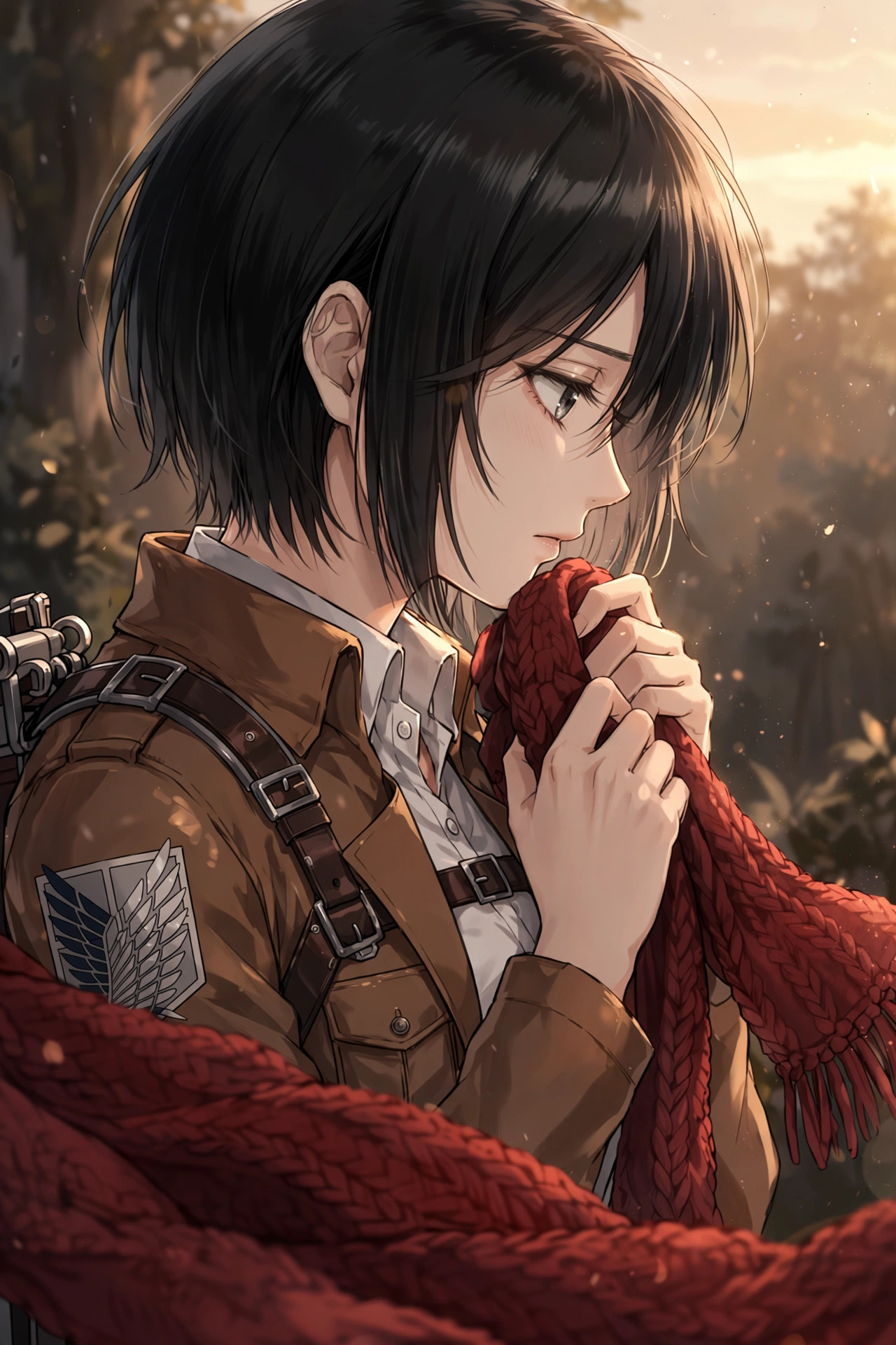 Mikasa Scarf PFP
