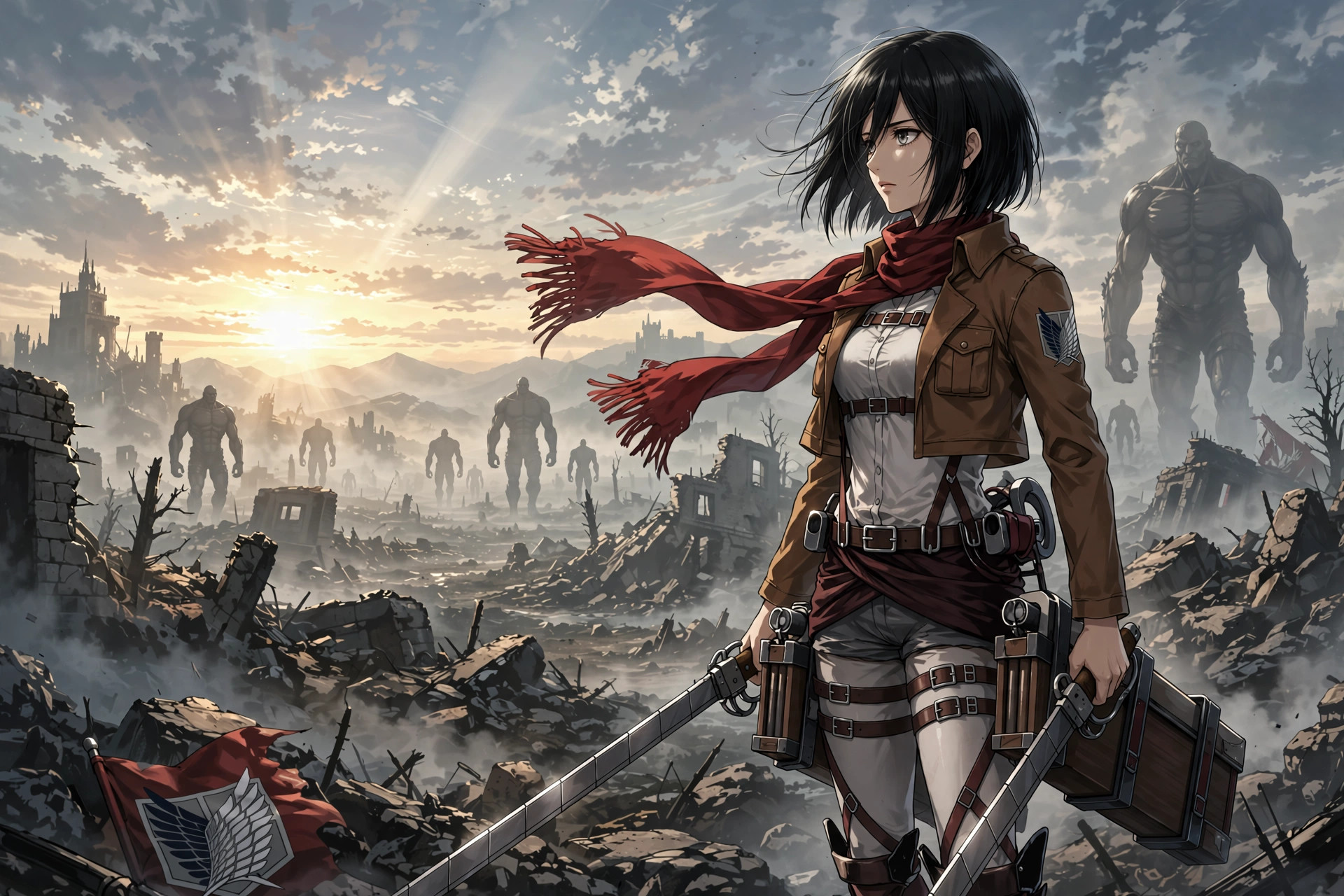 Mikasa Wallpaper PFP