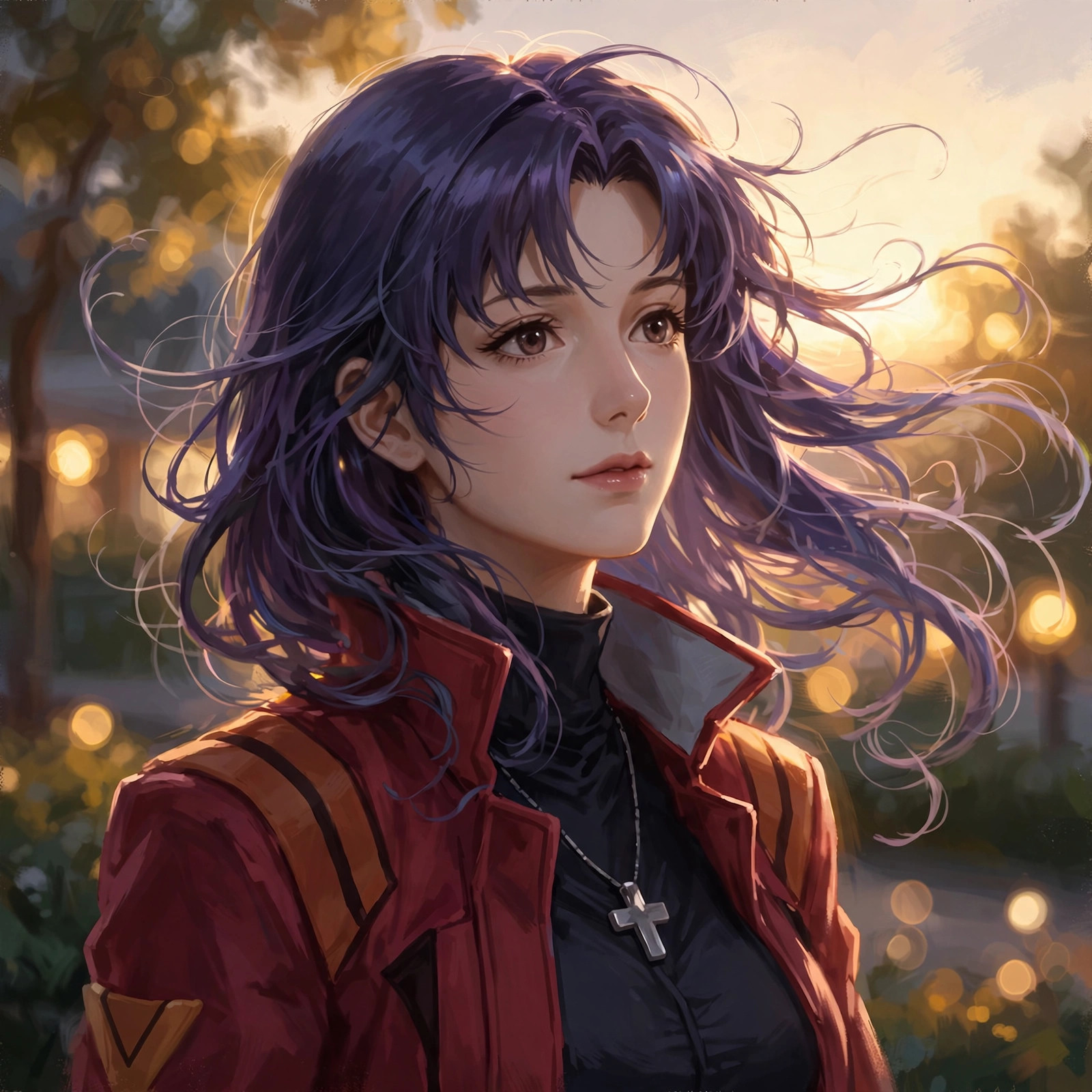 Aesthetic Misato PFP