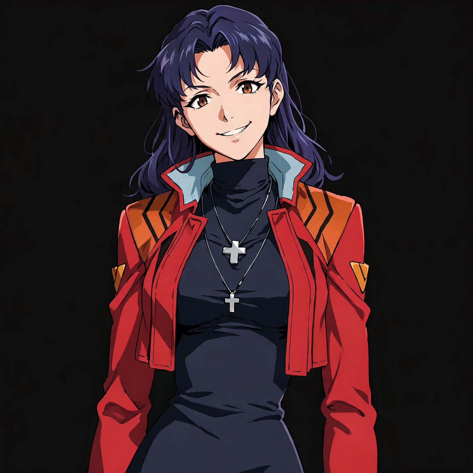 Red Jacket Misato PFP