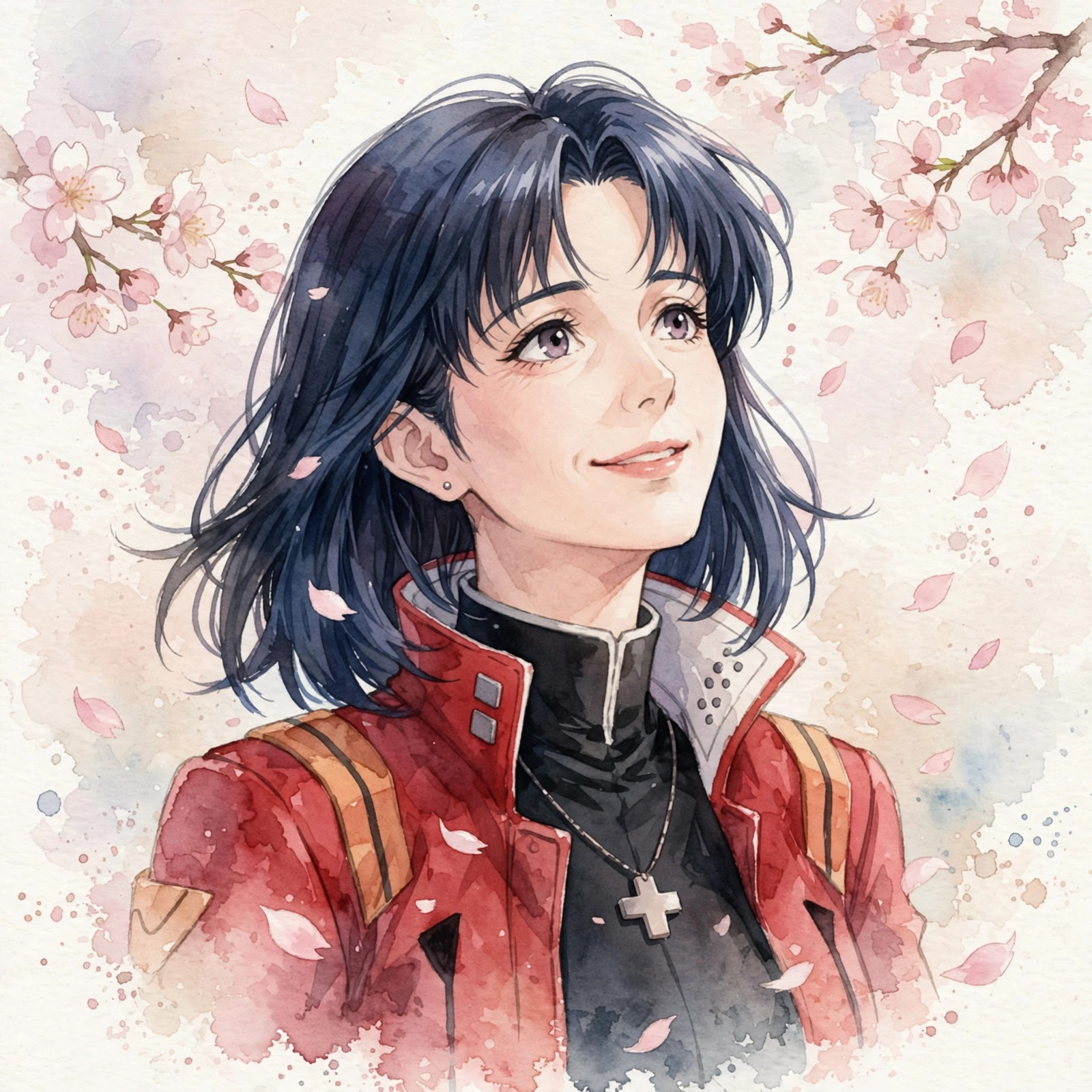 Smiling Misato PFP