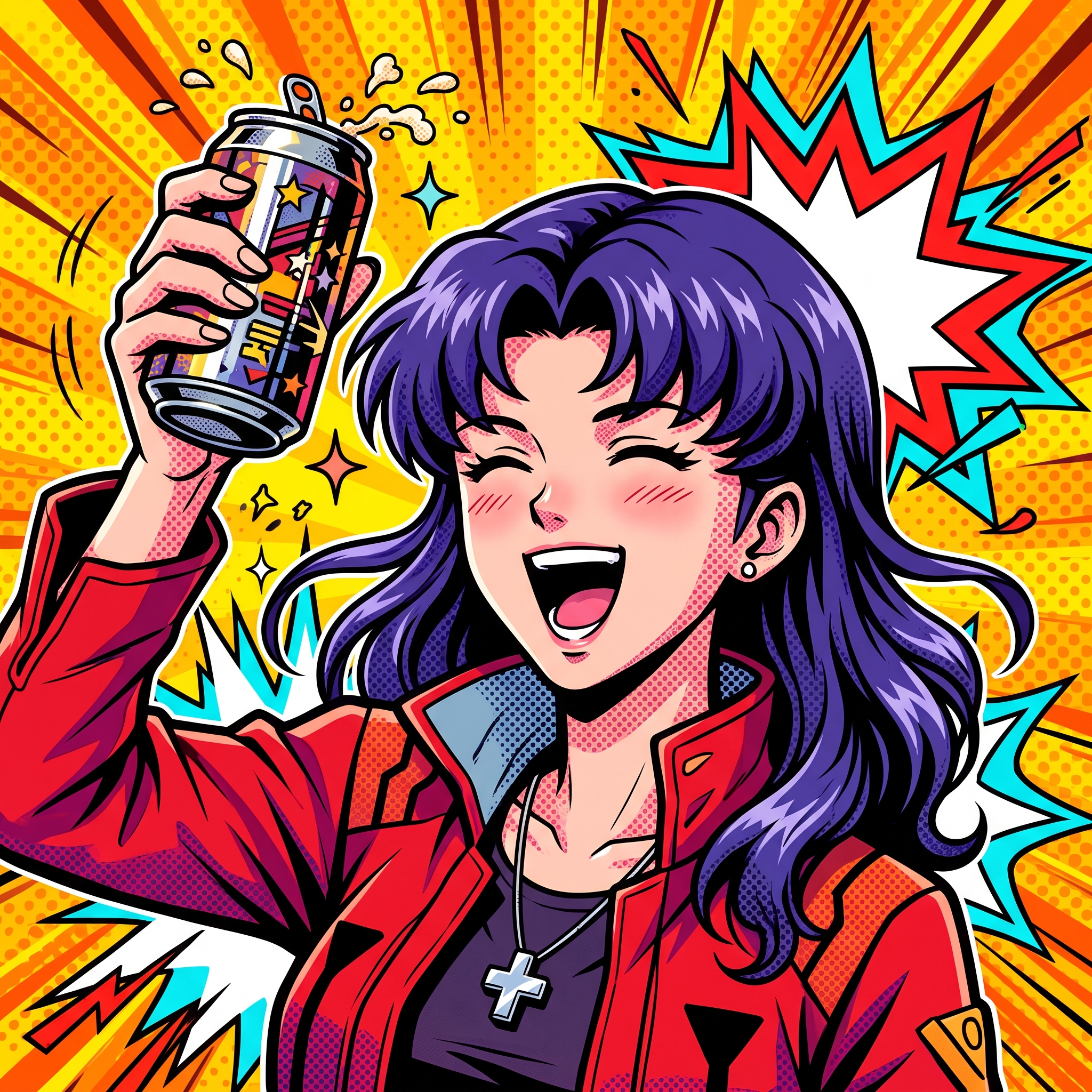 Casual Beer Misato PFP