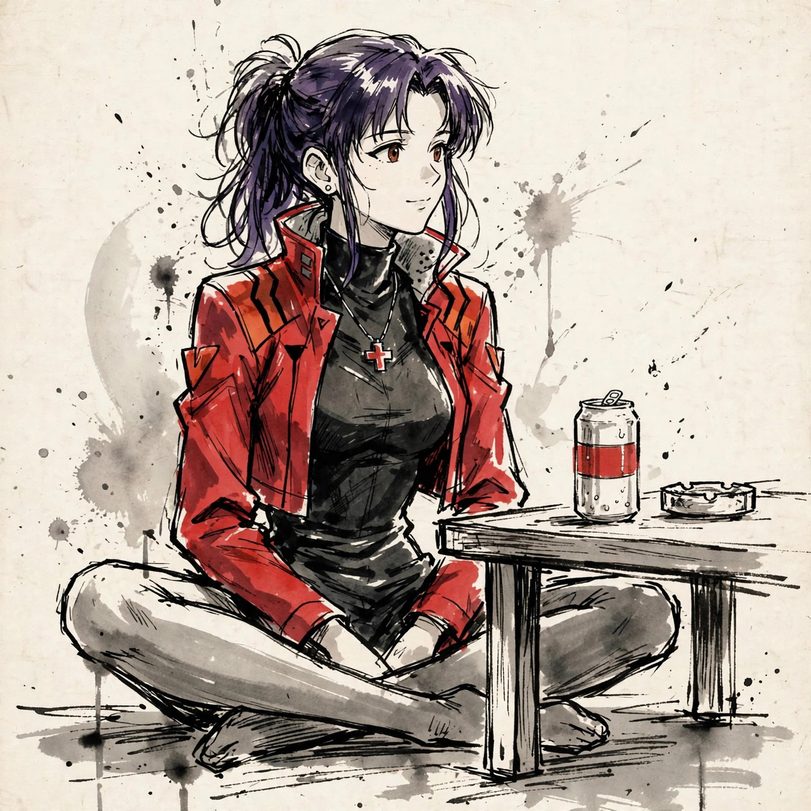 Casual Beer Misato PFP