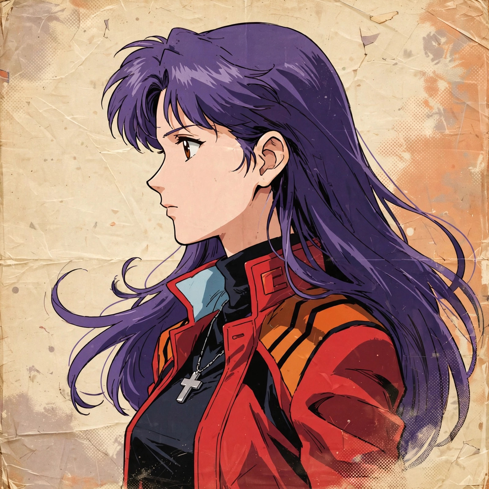 Retro 90s Misato PFP