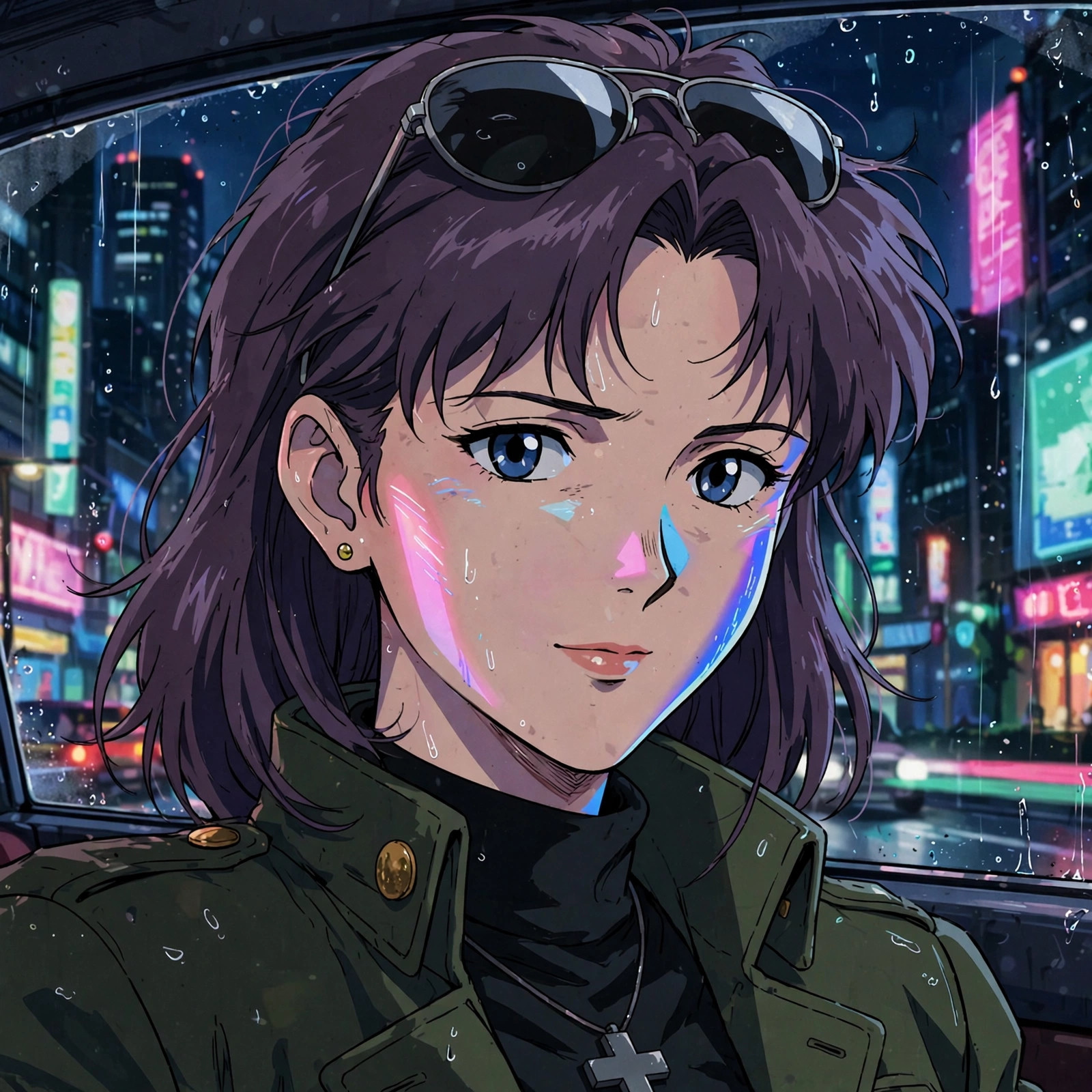 Retro 90s Misato PFP