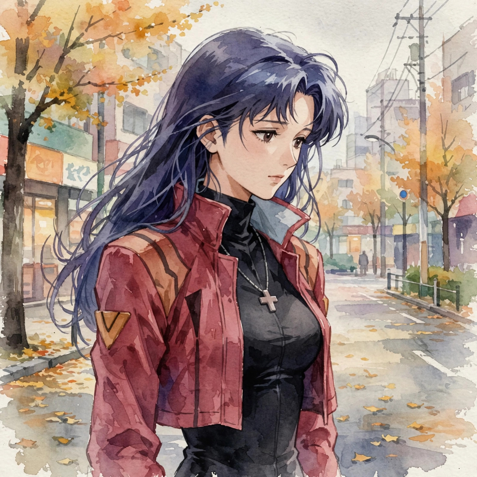 Retro 90s Misato PFP