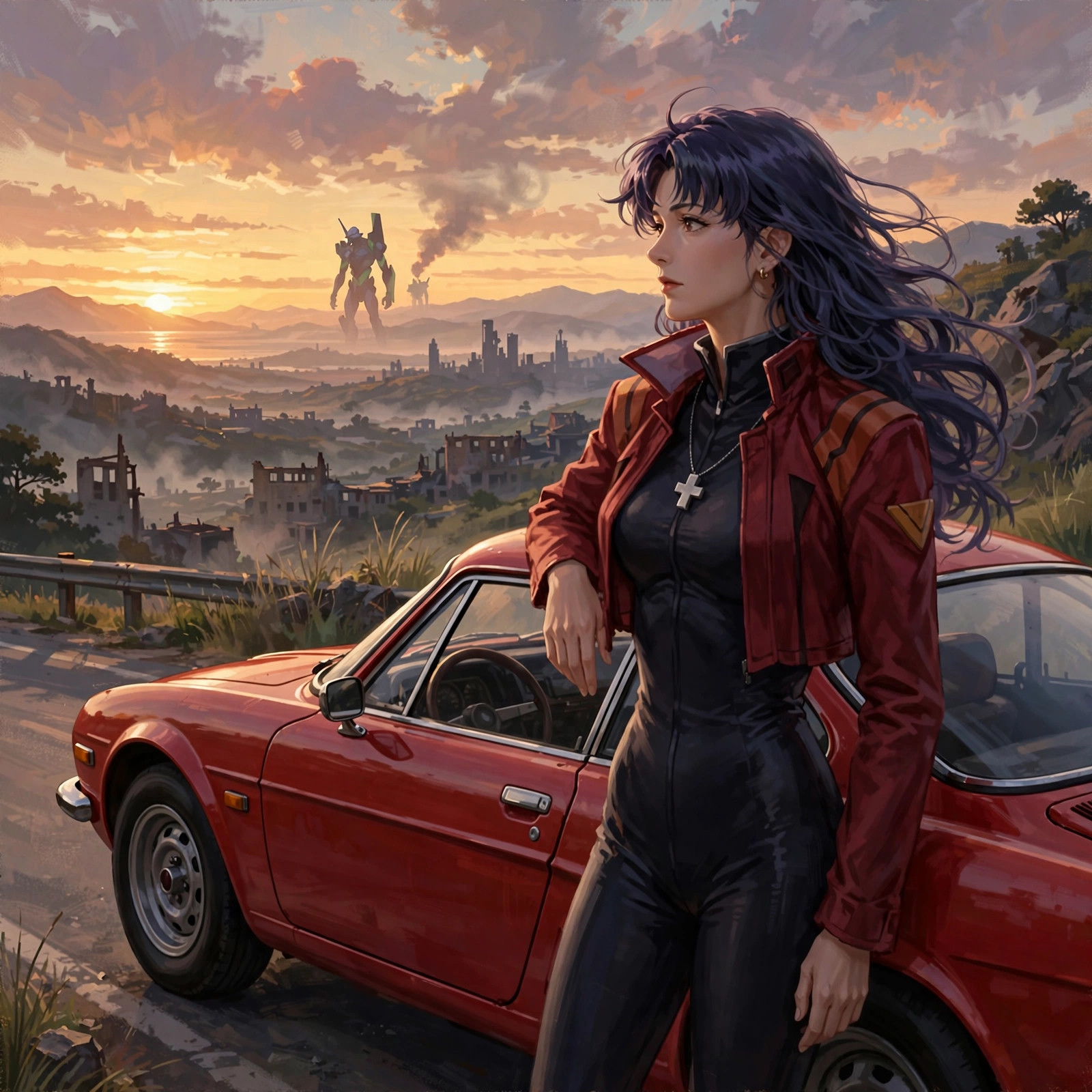 Misato PFP Wallpaper