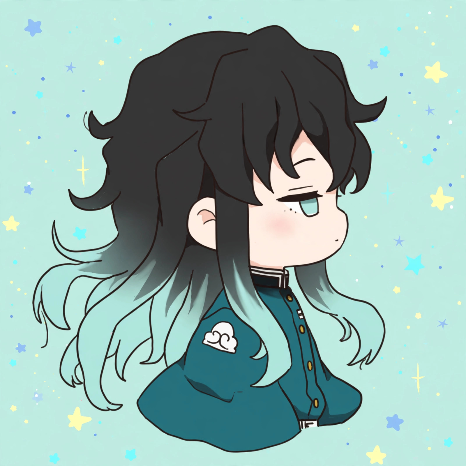 Muichiro PFP Chibi