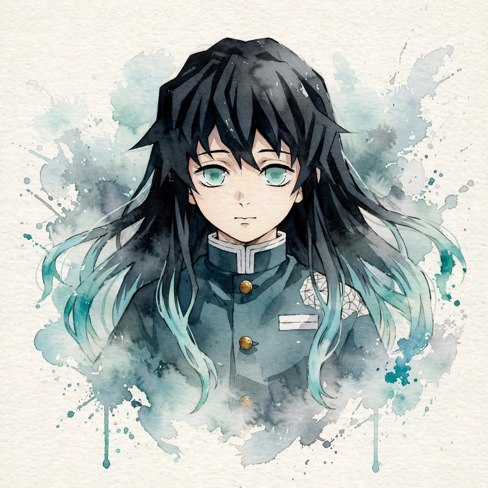Muichiro PFP Watercolor