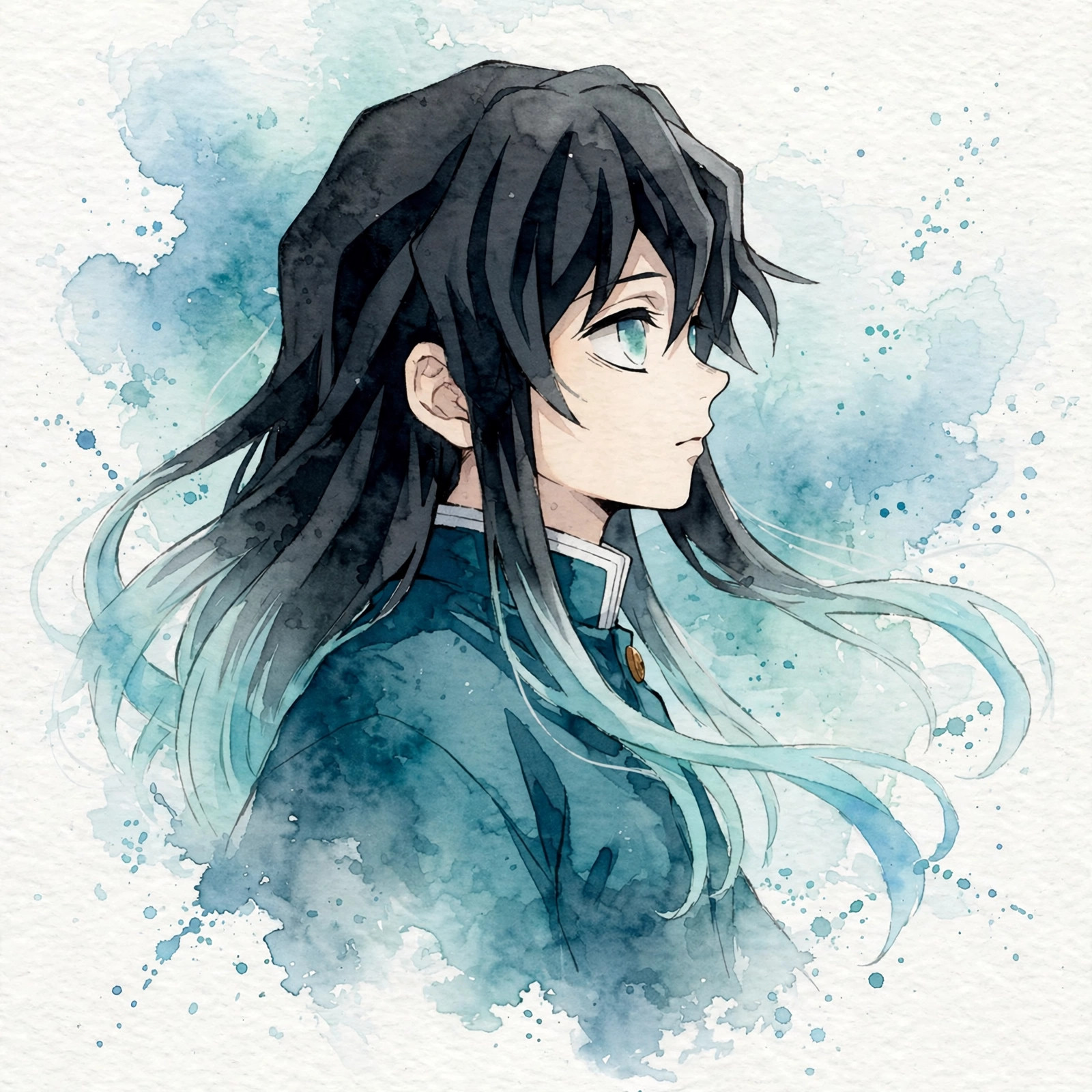 Muichiro PFP Watercolor