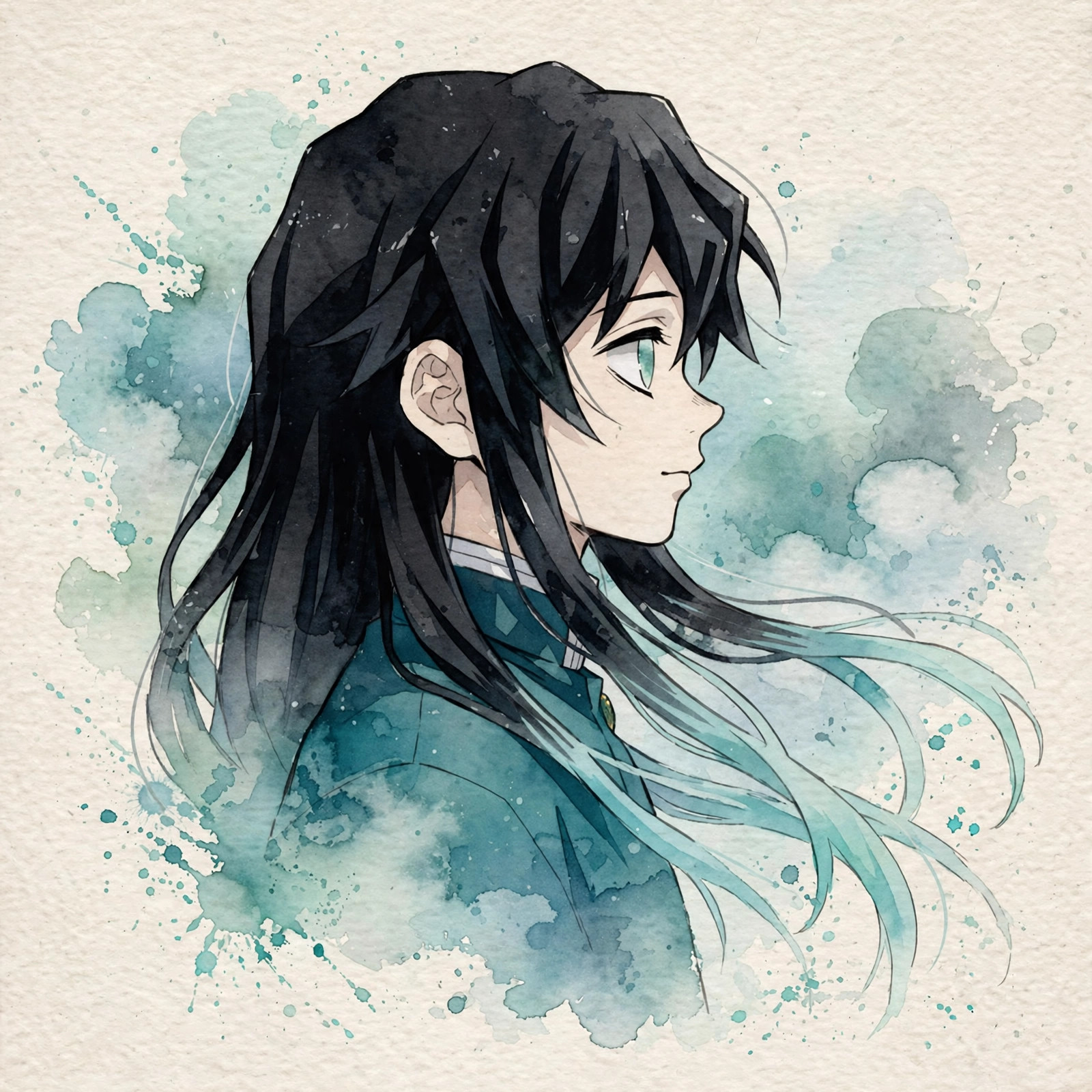 Muichiro PFP Watercolor
